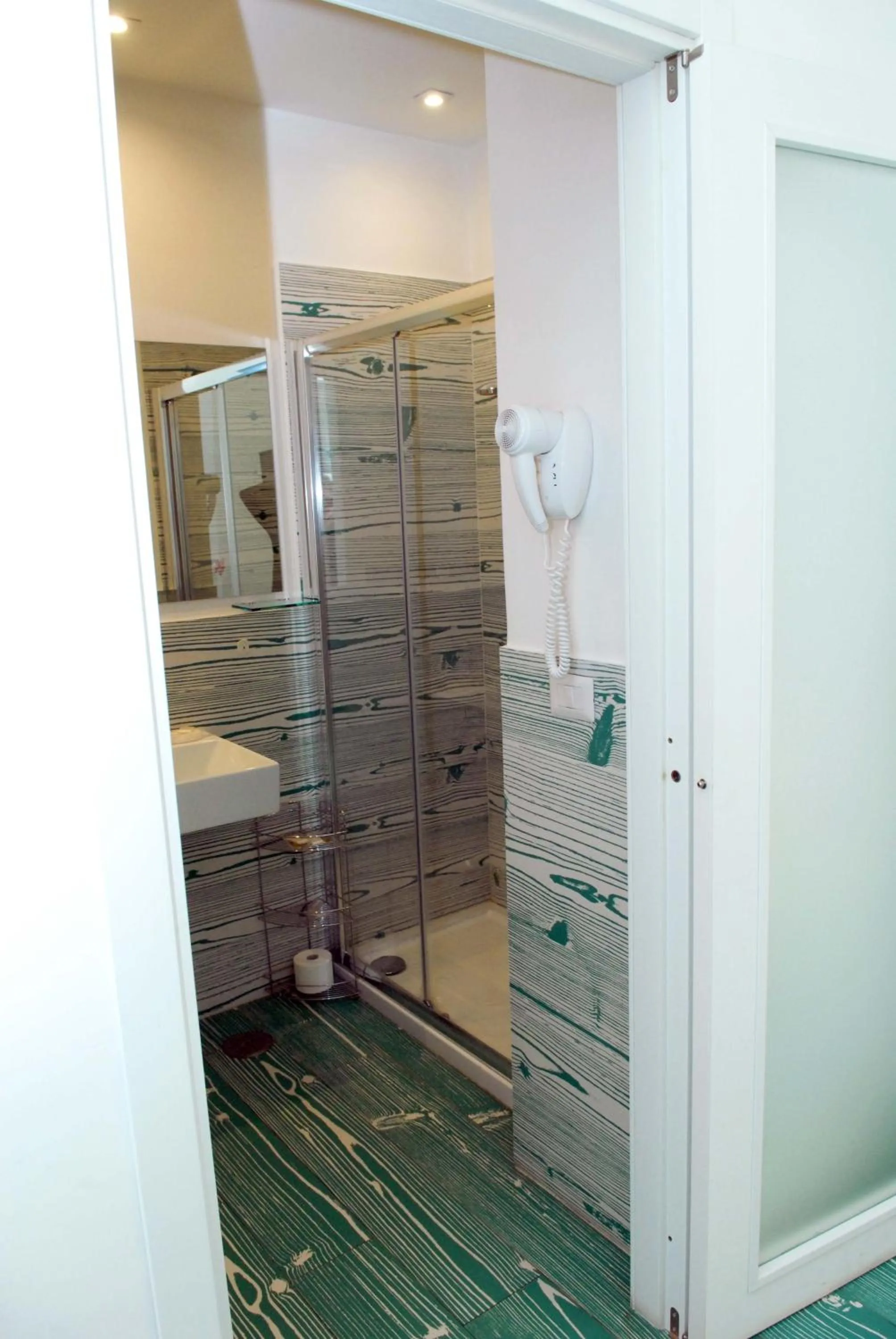 Shower in Divine Bed & Breakfast