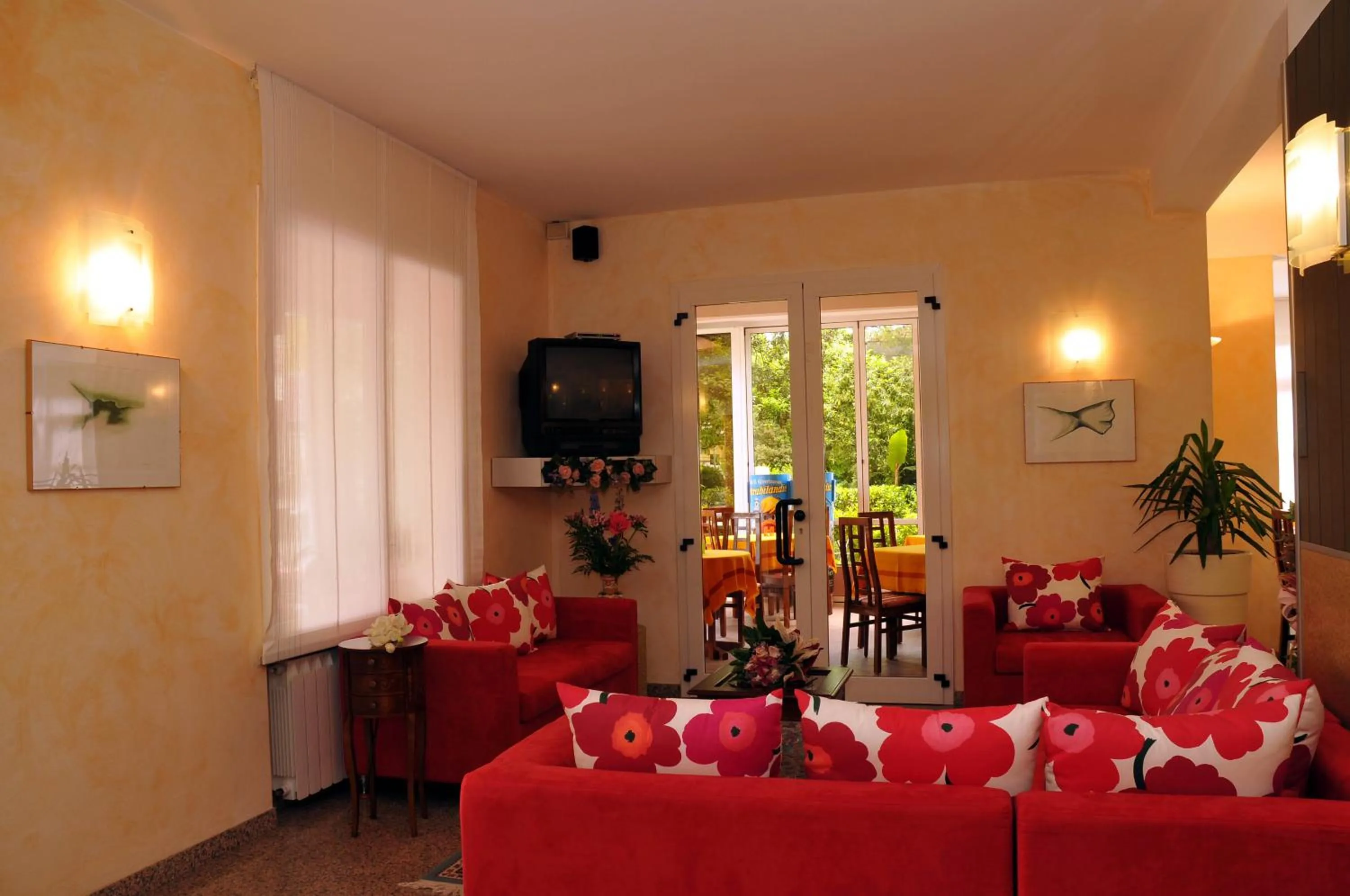 Lobby or reception in Hotel Rita