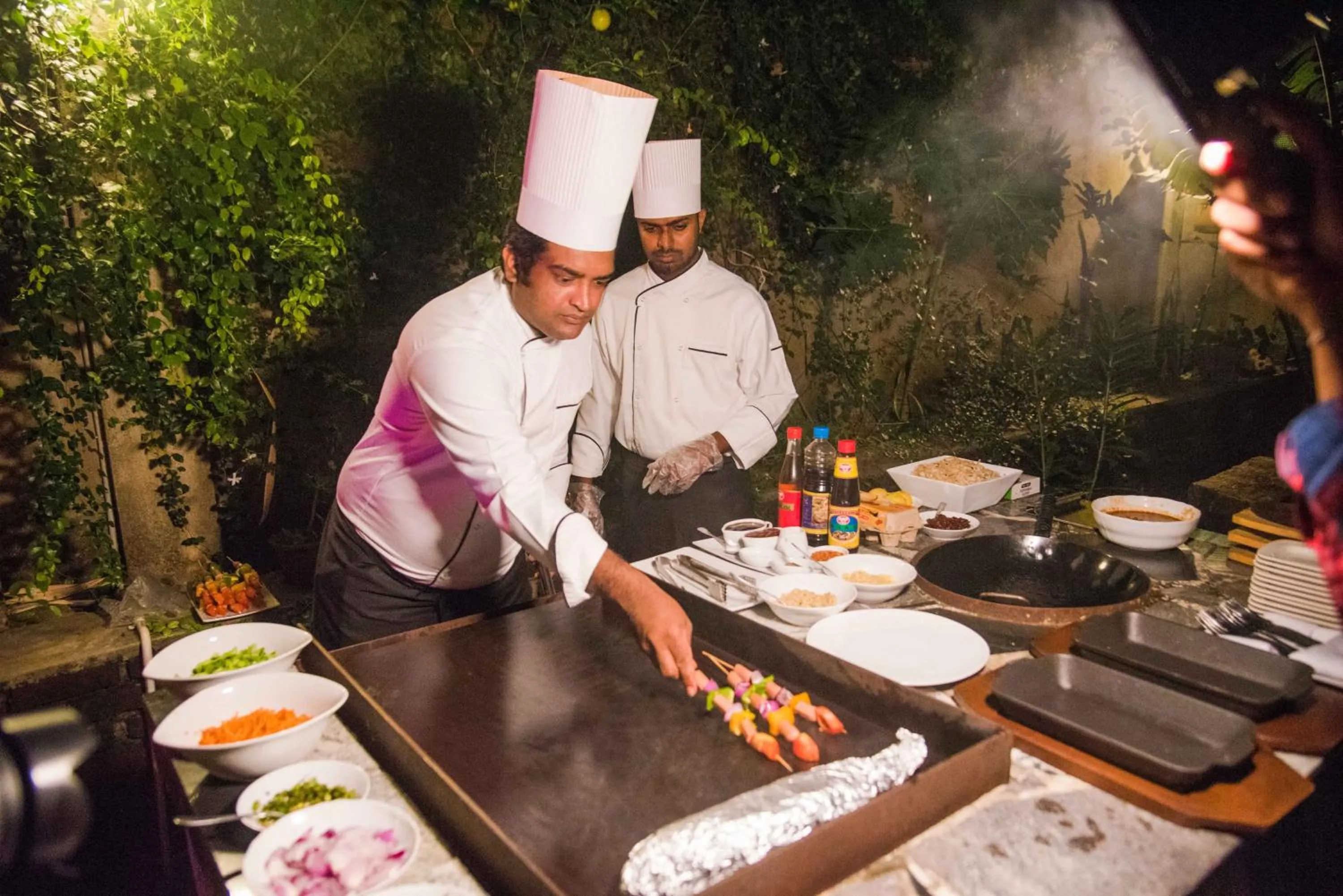 BBQ facilities in The New Crown Hotel
