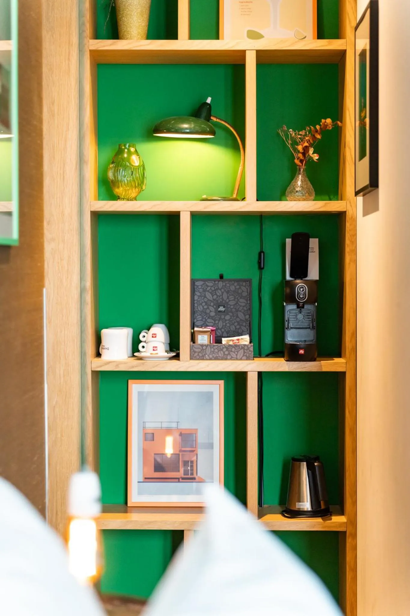 Decorative detail in Vesper Hotel