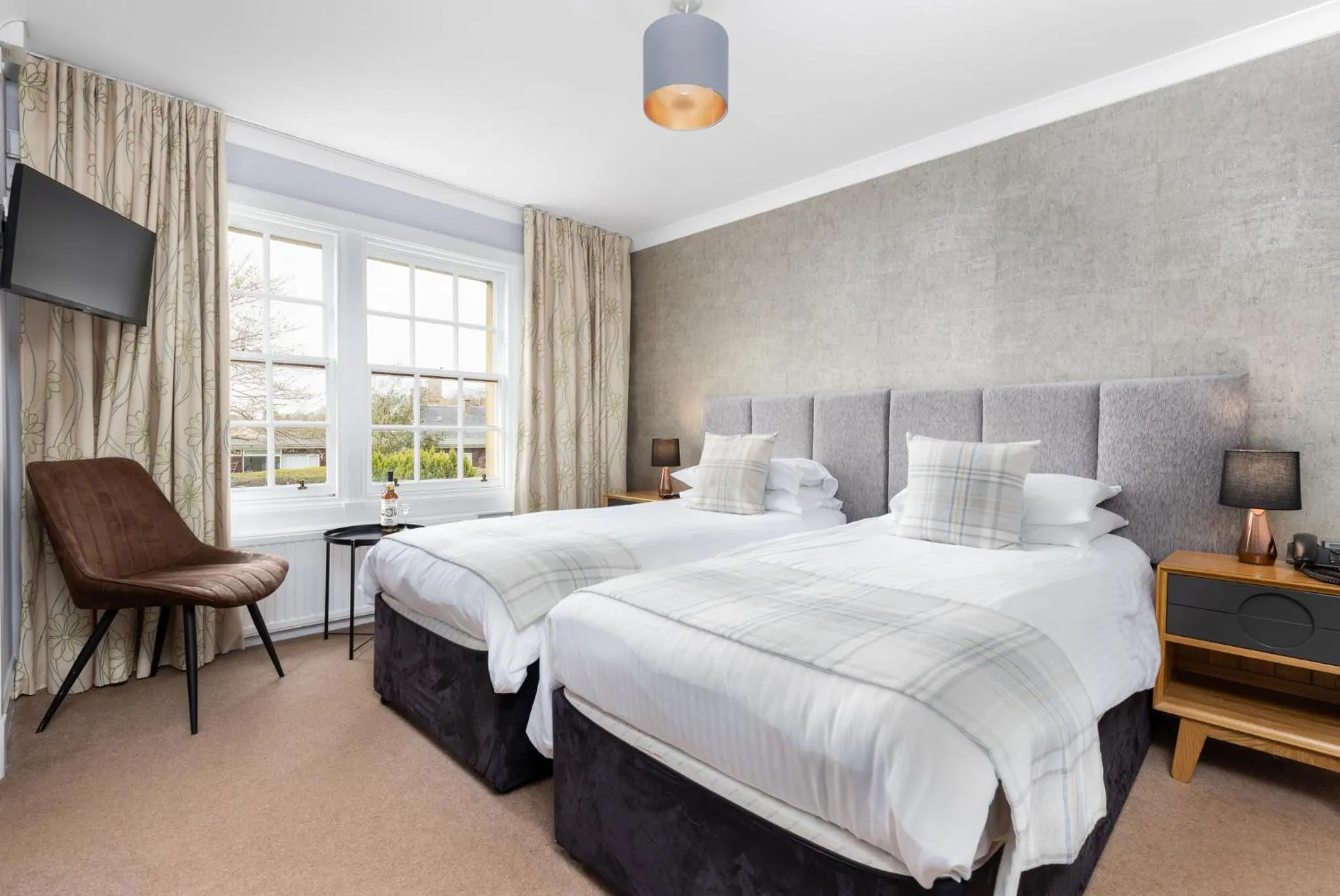 Bed in Dornoch Castle Hotel