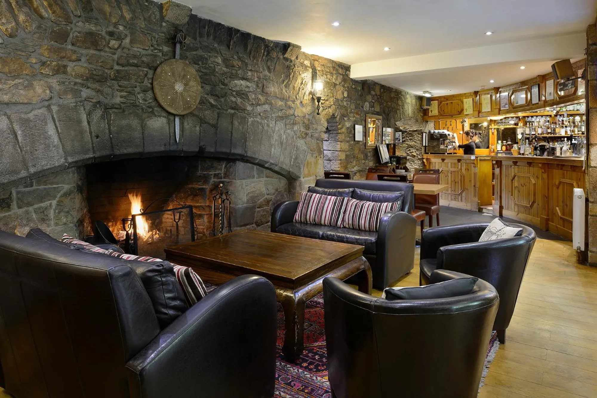 Lounge or bar in Dornoch Castle Hotel