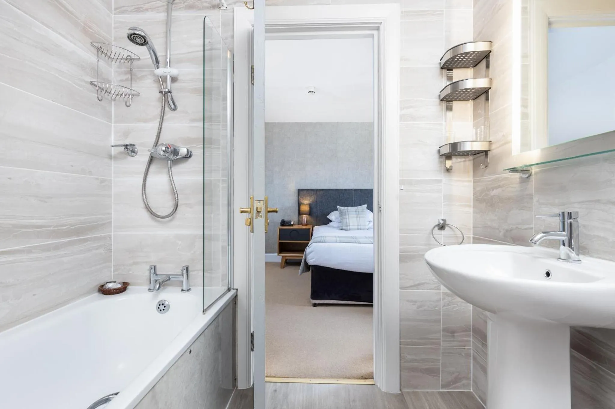 Bed in Dornoch Castle Hotel