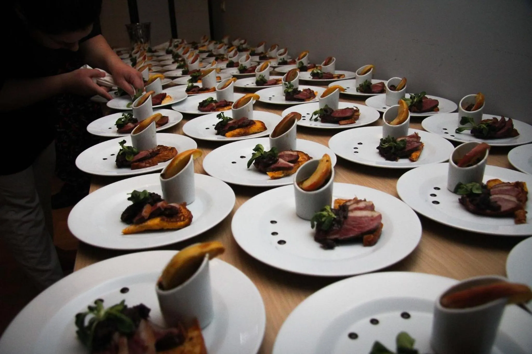 Food close-up in Hotel Vécsecity