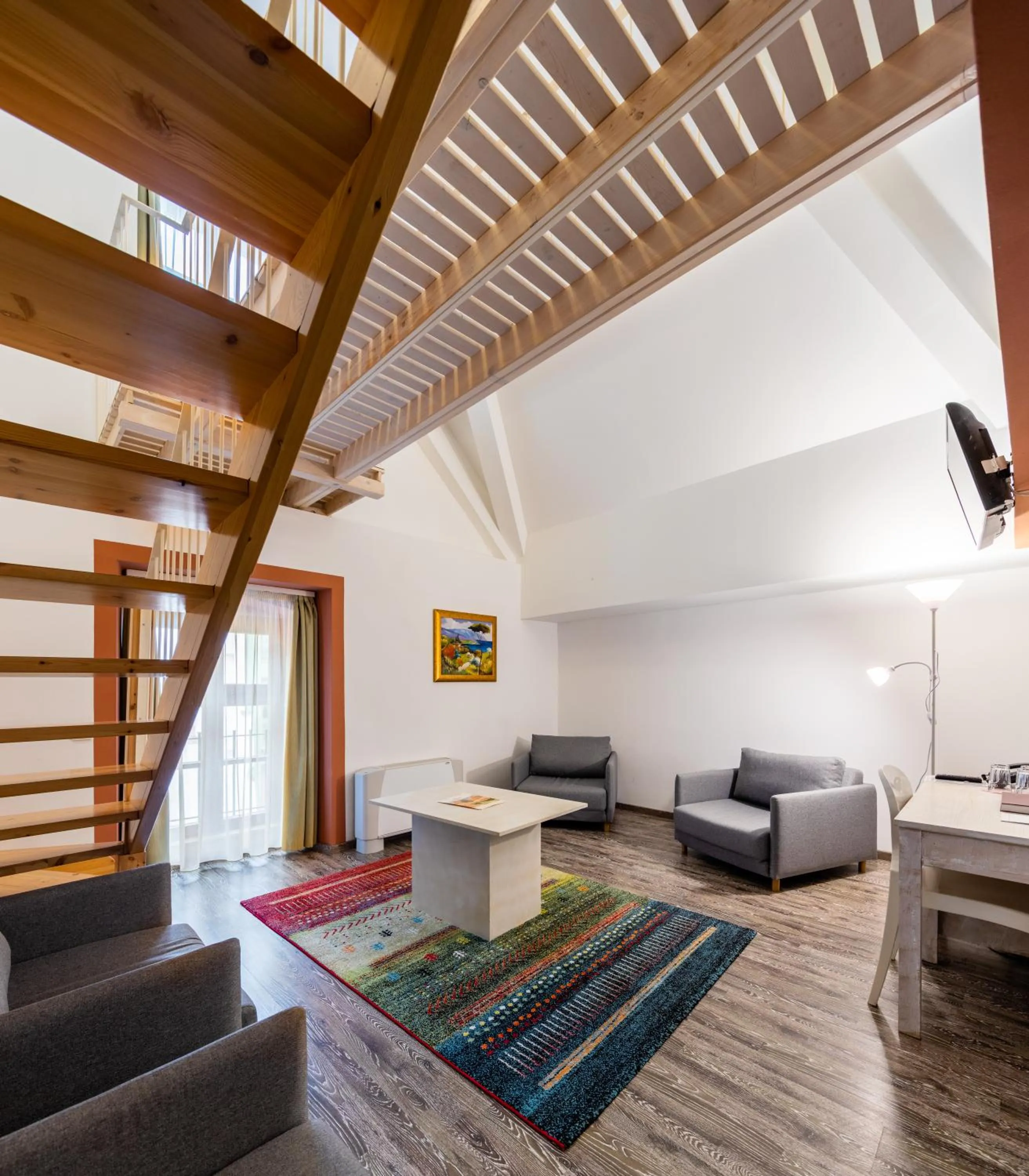 Living room in Hotel Vécsecity