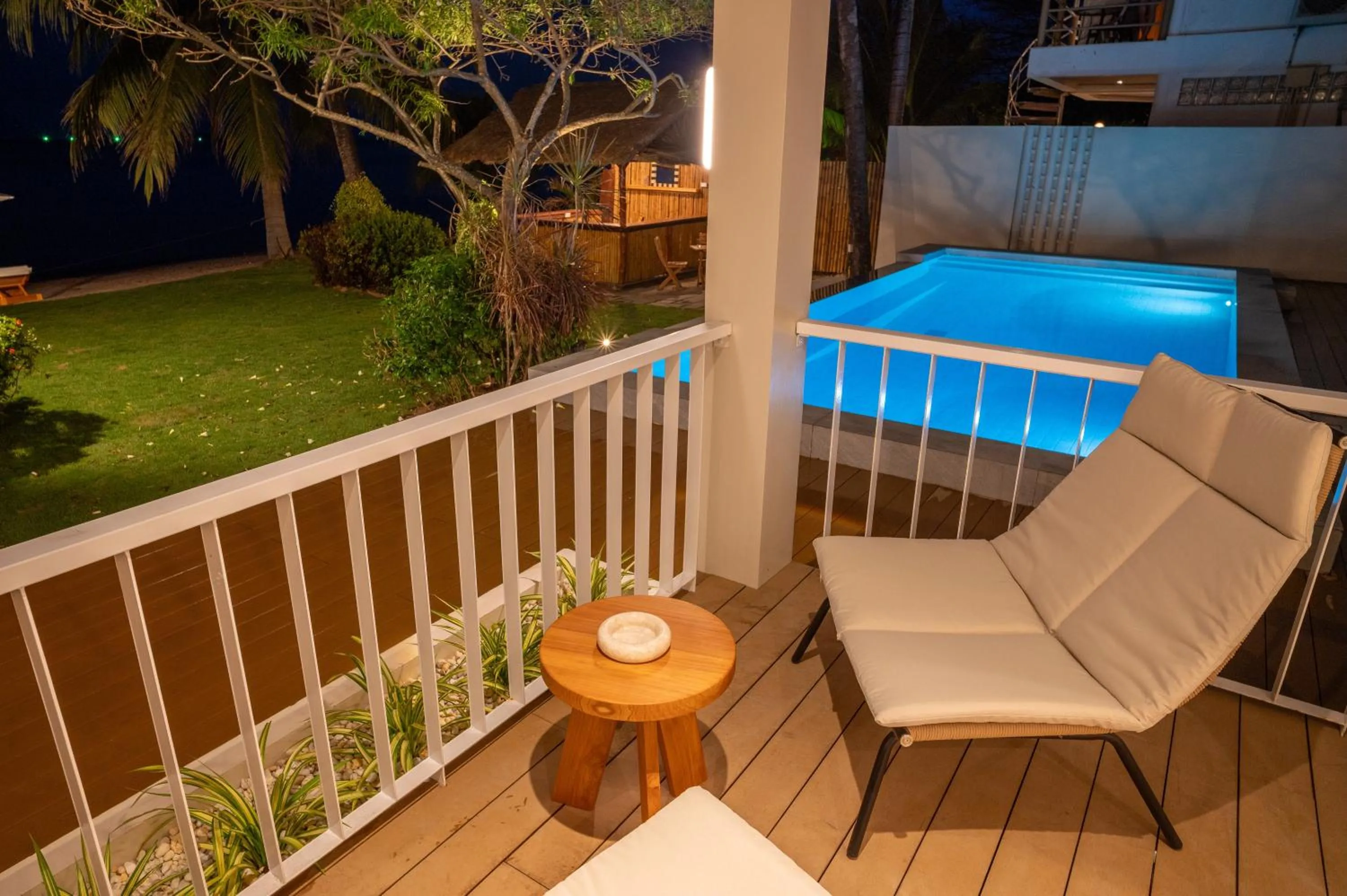 Patio in Baan Bophut Beach Hotel Samui - SHA Extra Plus