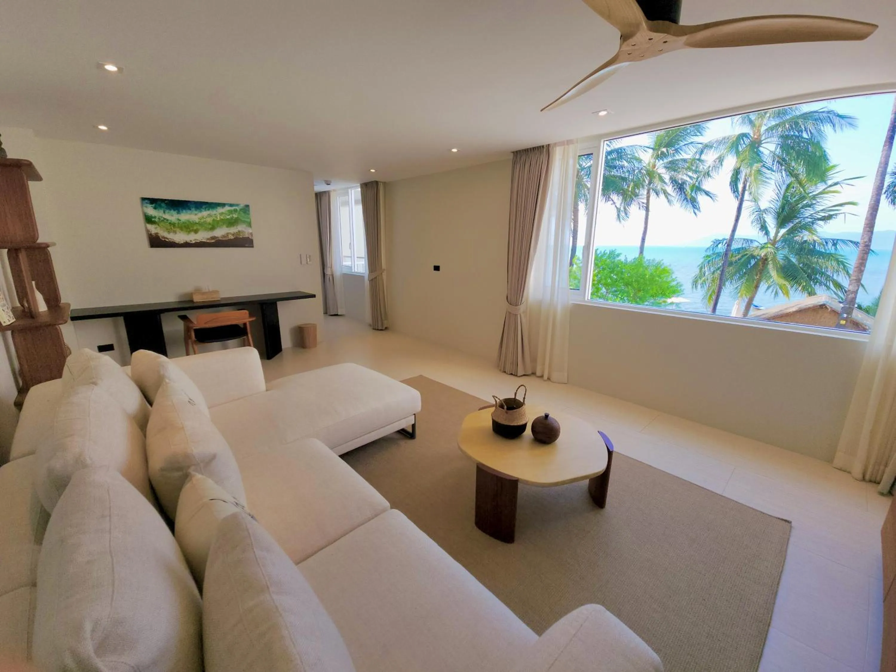 Living room in Baan Bophut Beach Hotel Samui - SHA Extra Plus