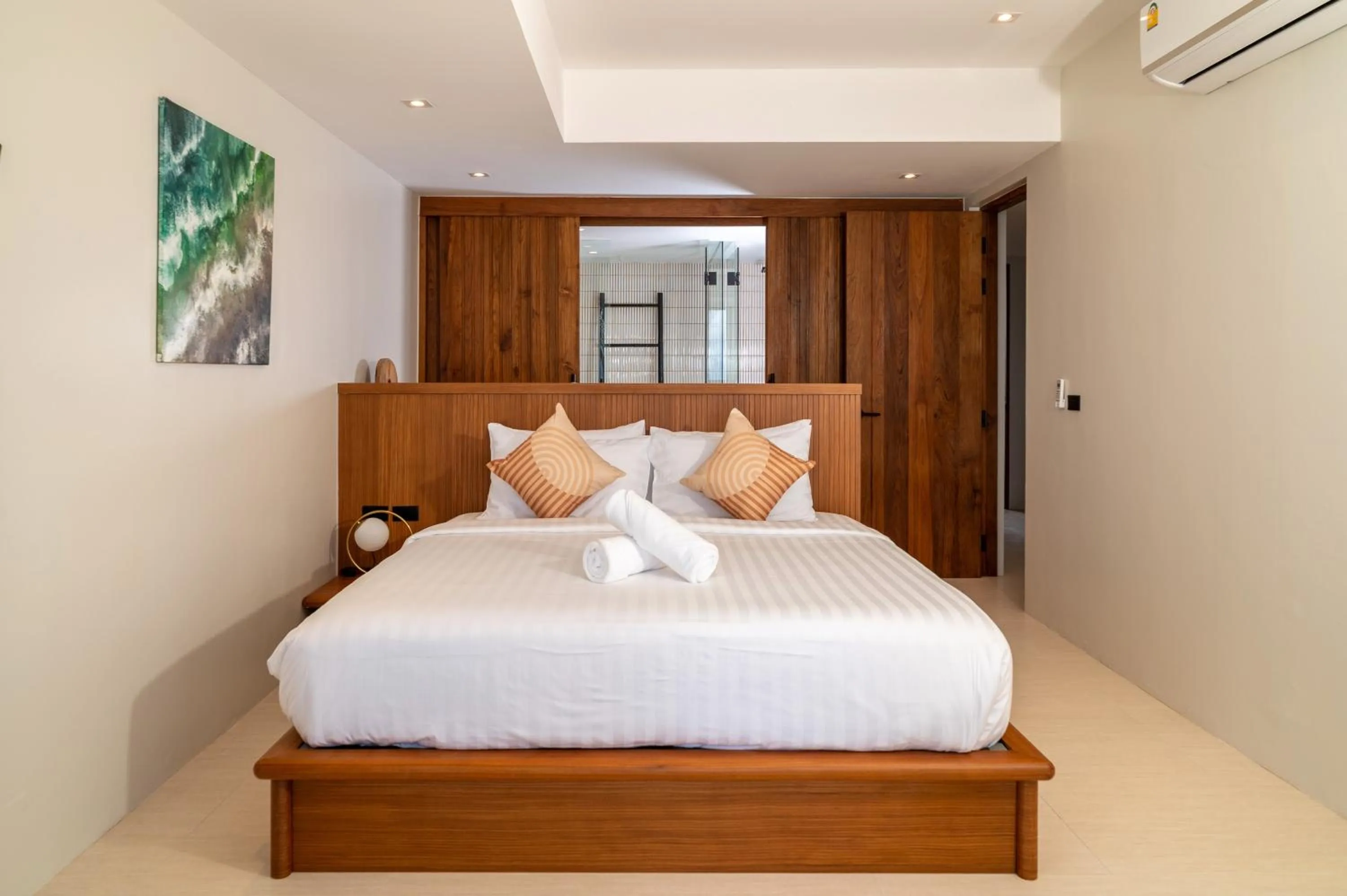 Bed in Baan Bophut Beach Hotel Samui - SHA Extra Plus