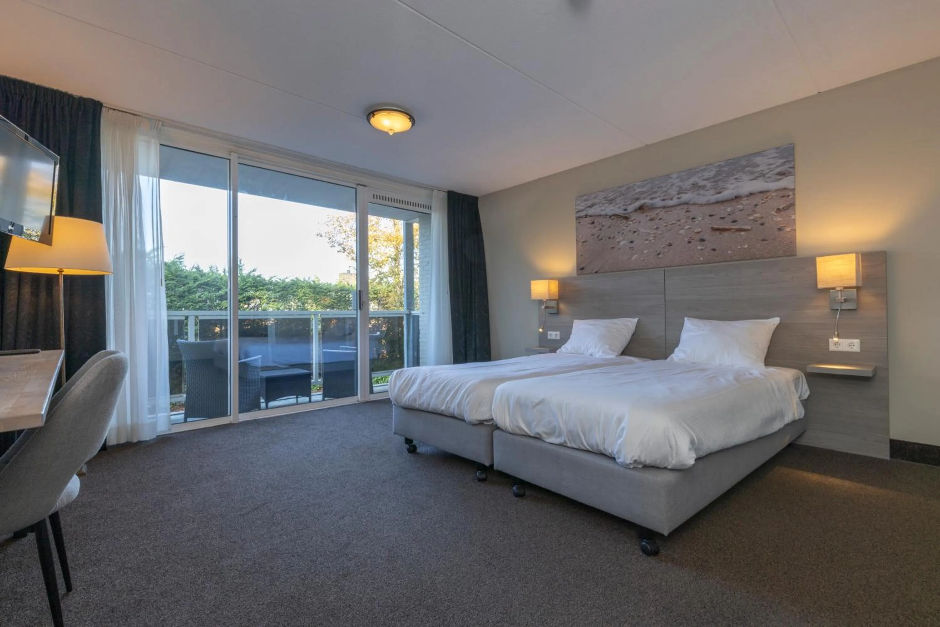 Bed in Fletcher Hotel Jan van Scorel