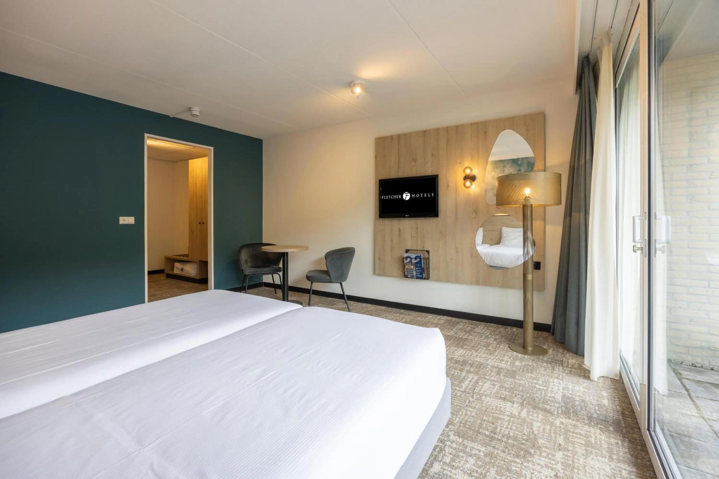 Bed in Fletcher Hotel Jan van Scorel