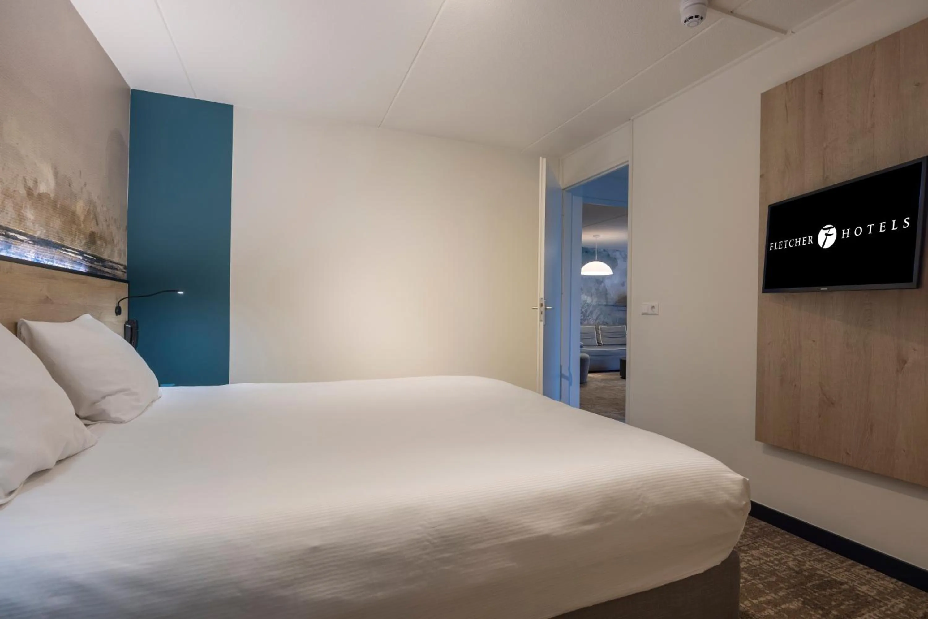 Bed in Fletcher Hotel Jan van Scorel