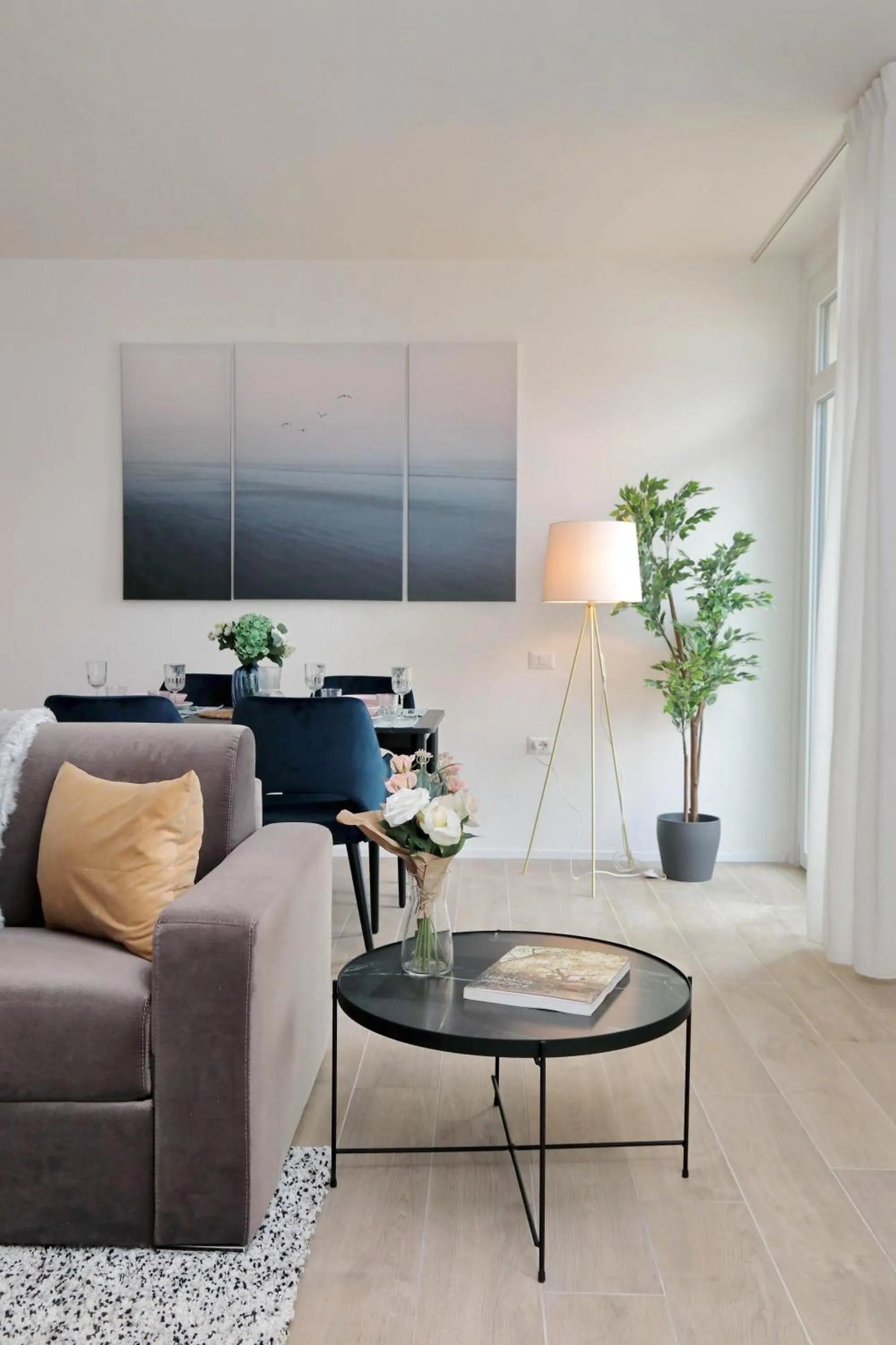 Living room in Siena Hills Apartments