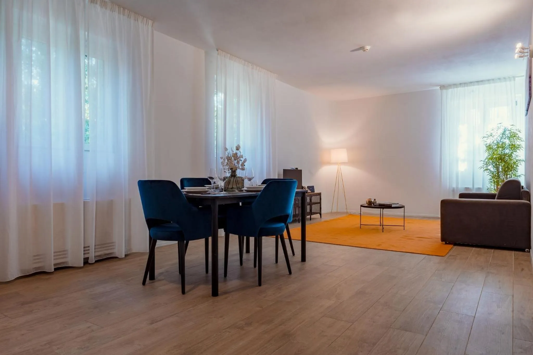 Living room in Siena Hills Apartments