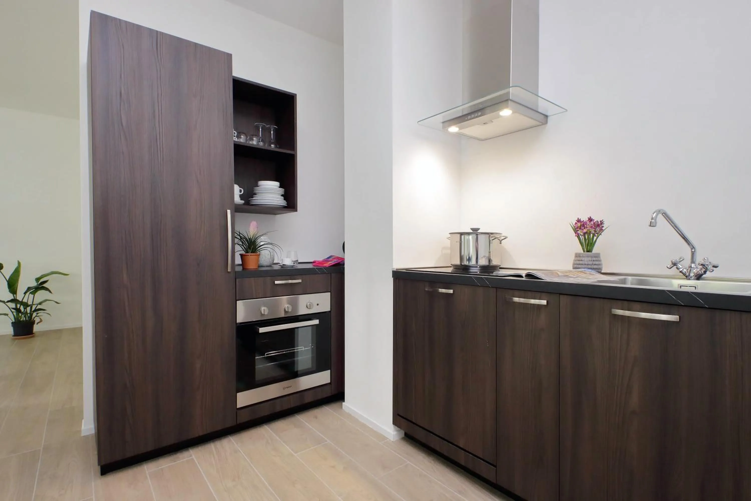 kitchen in Siena Hills Apartments