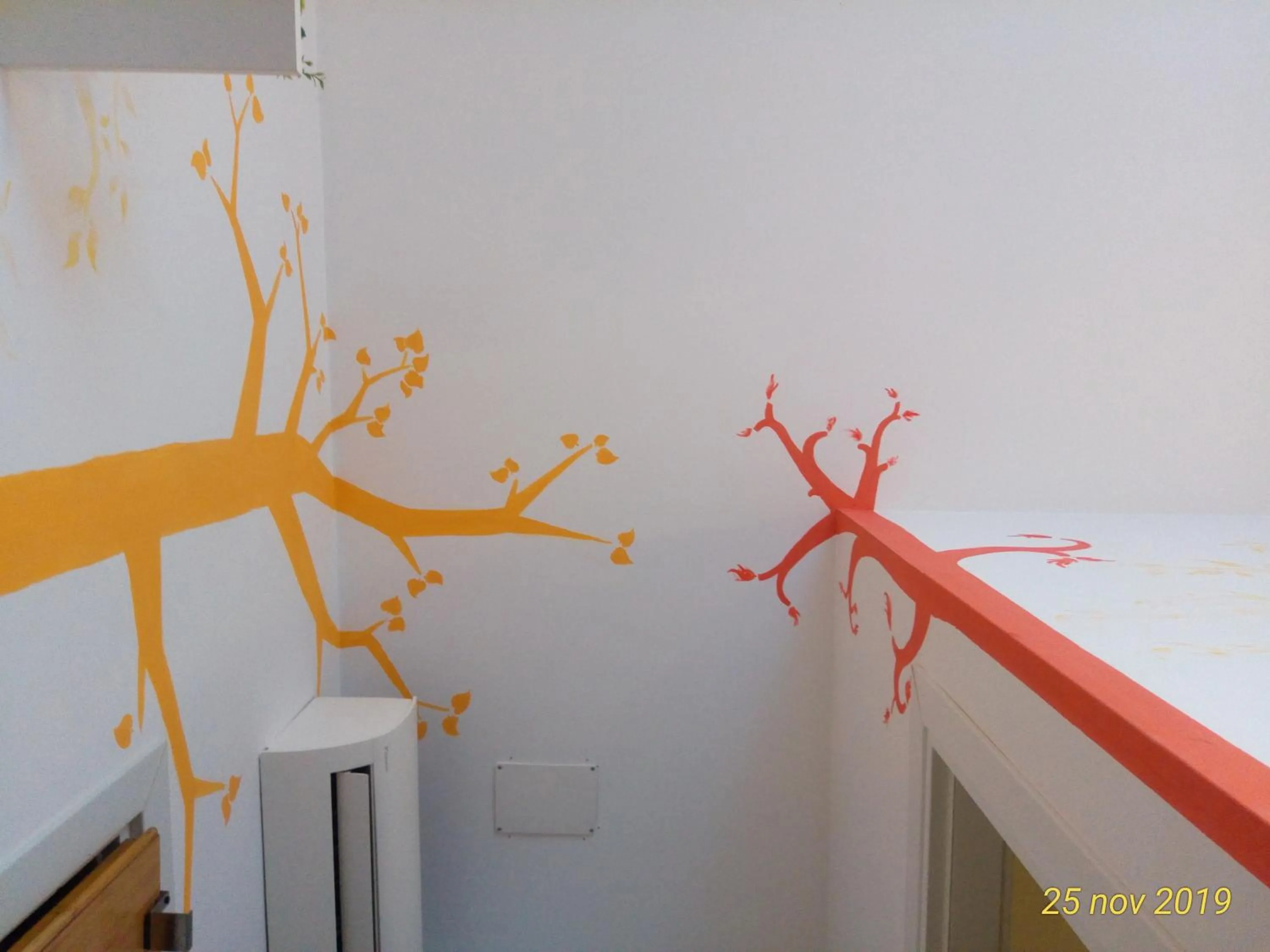 Decorative detail in B&B dai Carari