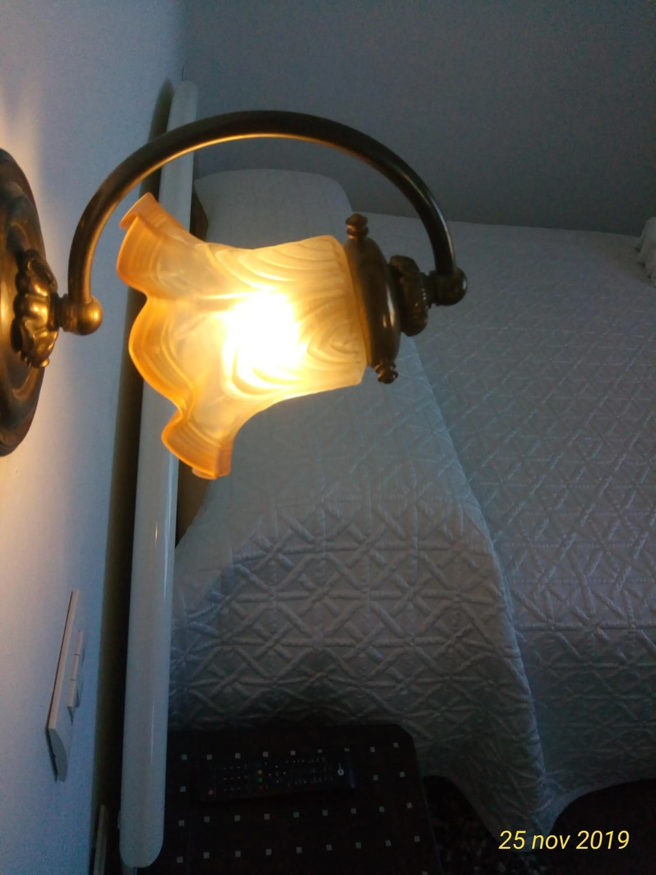 Decorative detail, Bed in B&B dai Carari