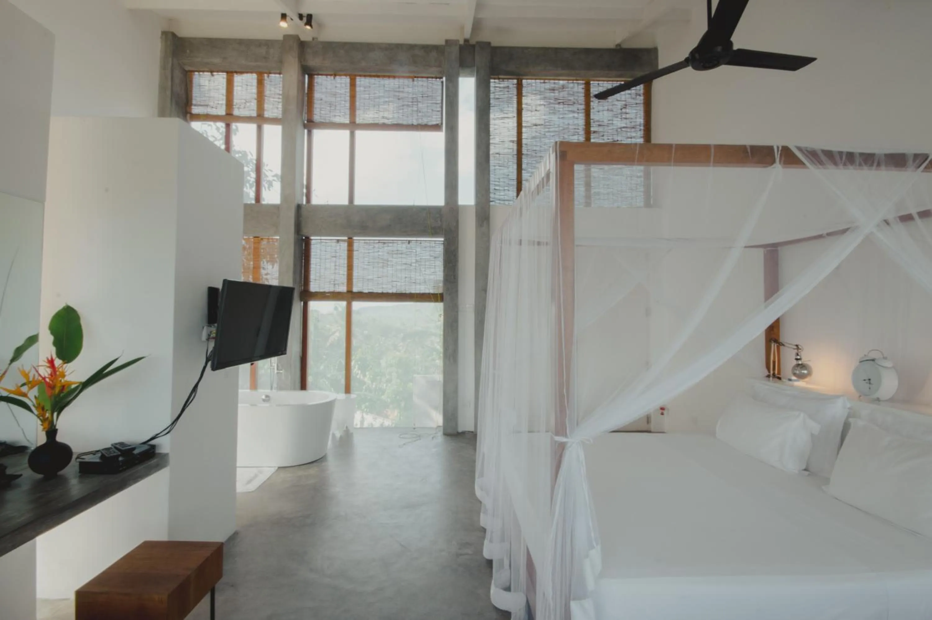 Bedroom, Bed in Villa Amma Erna - Galle