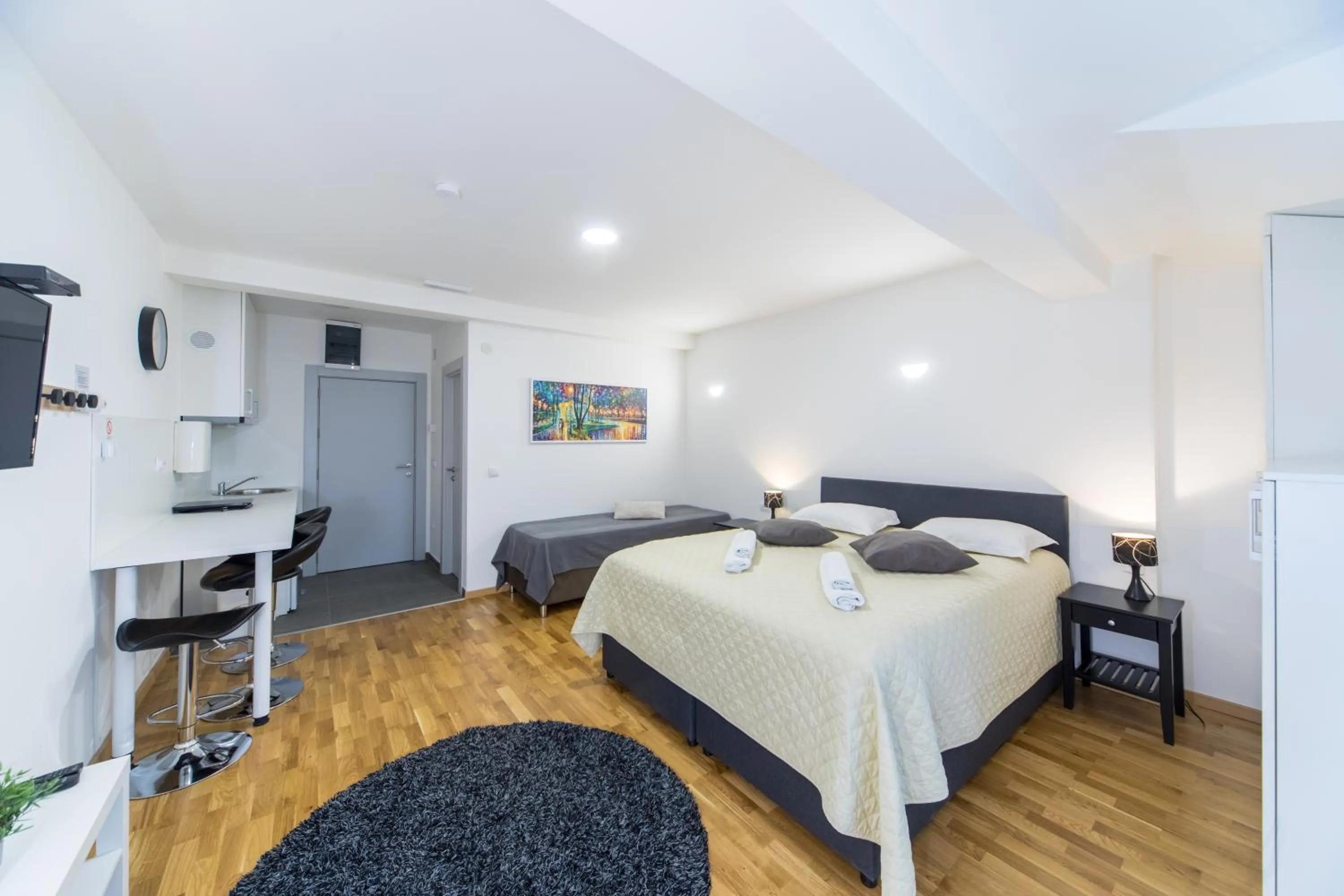 Bed in F Apartmani Kragujevac