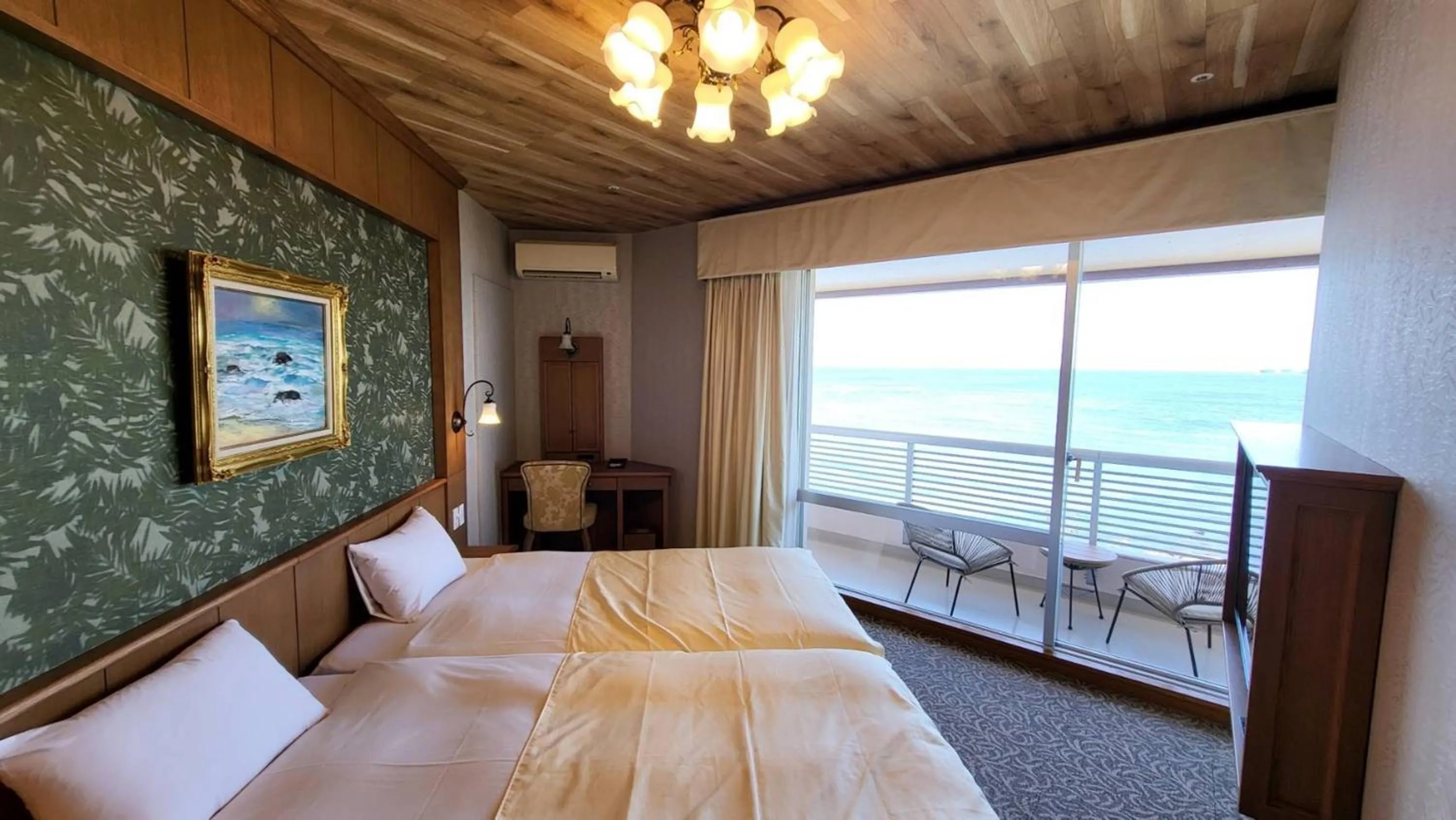 Bed in La vista Yokosuka Kannonzaki Terrace