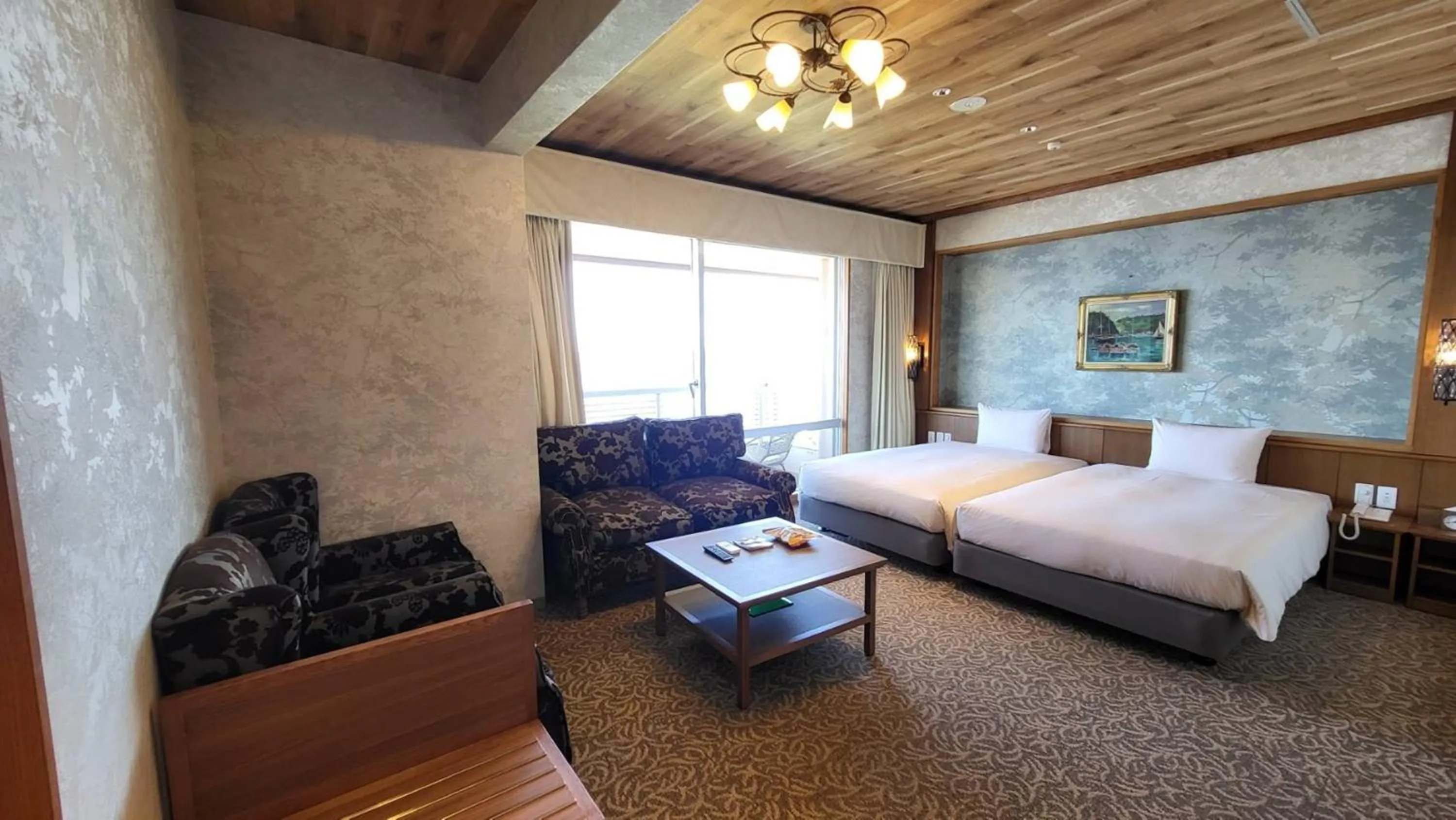 Bed in La vista Yokosuka Kannonzaki Terrace