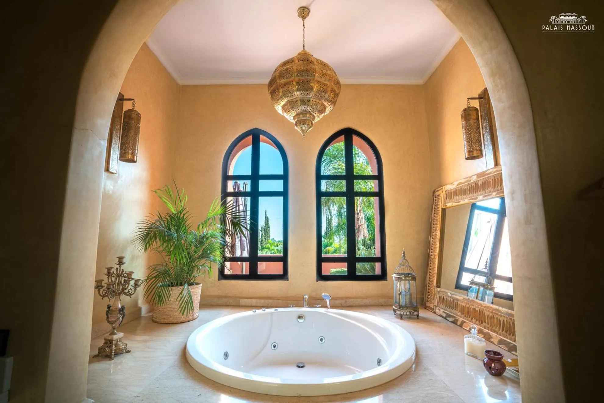 Hot Tub in Palais Hassoun Marrakech