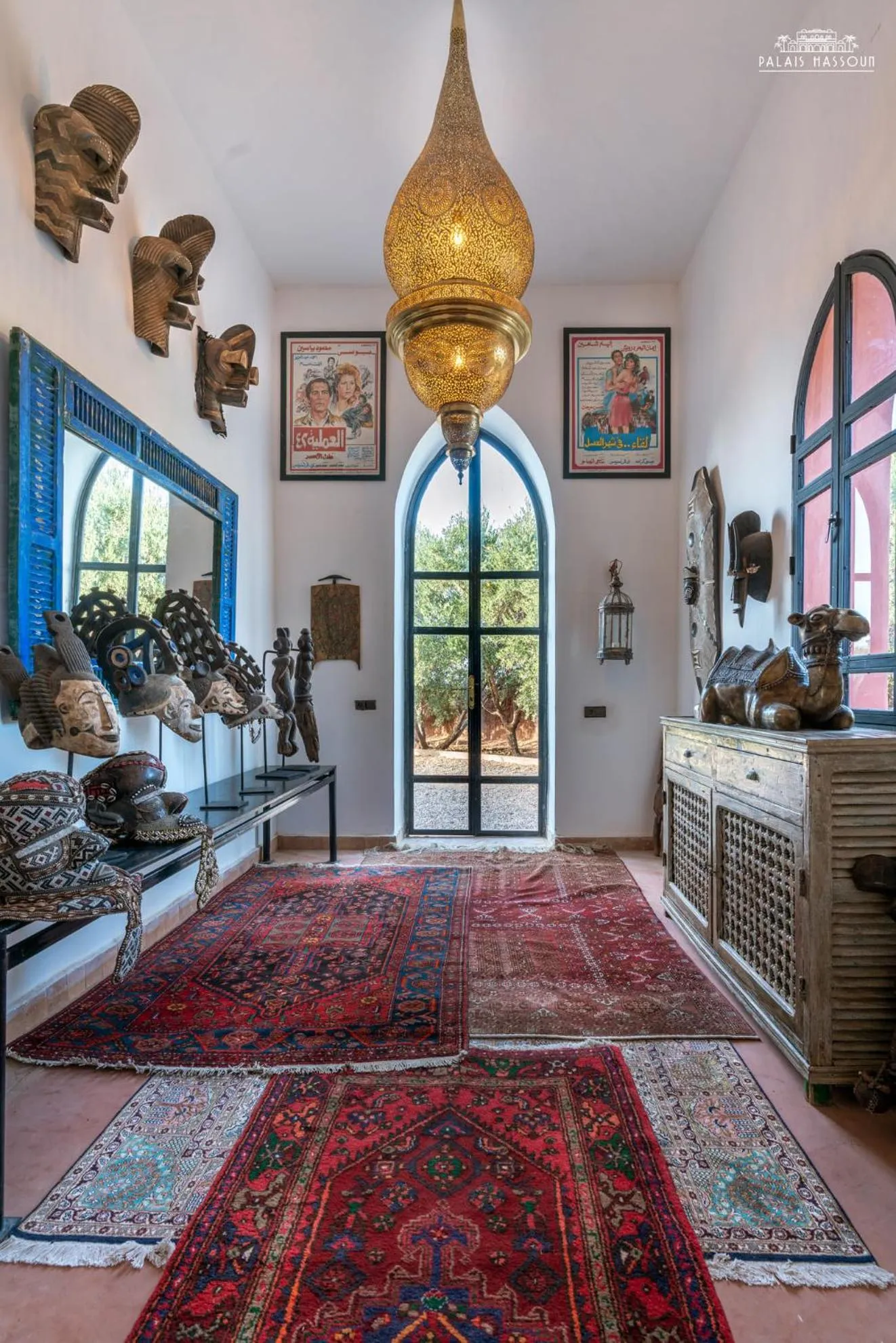 Bed in Palais Hassoun Marrakech