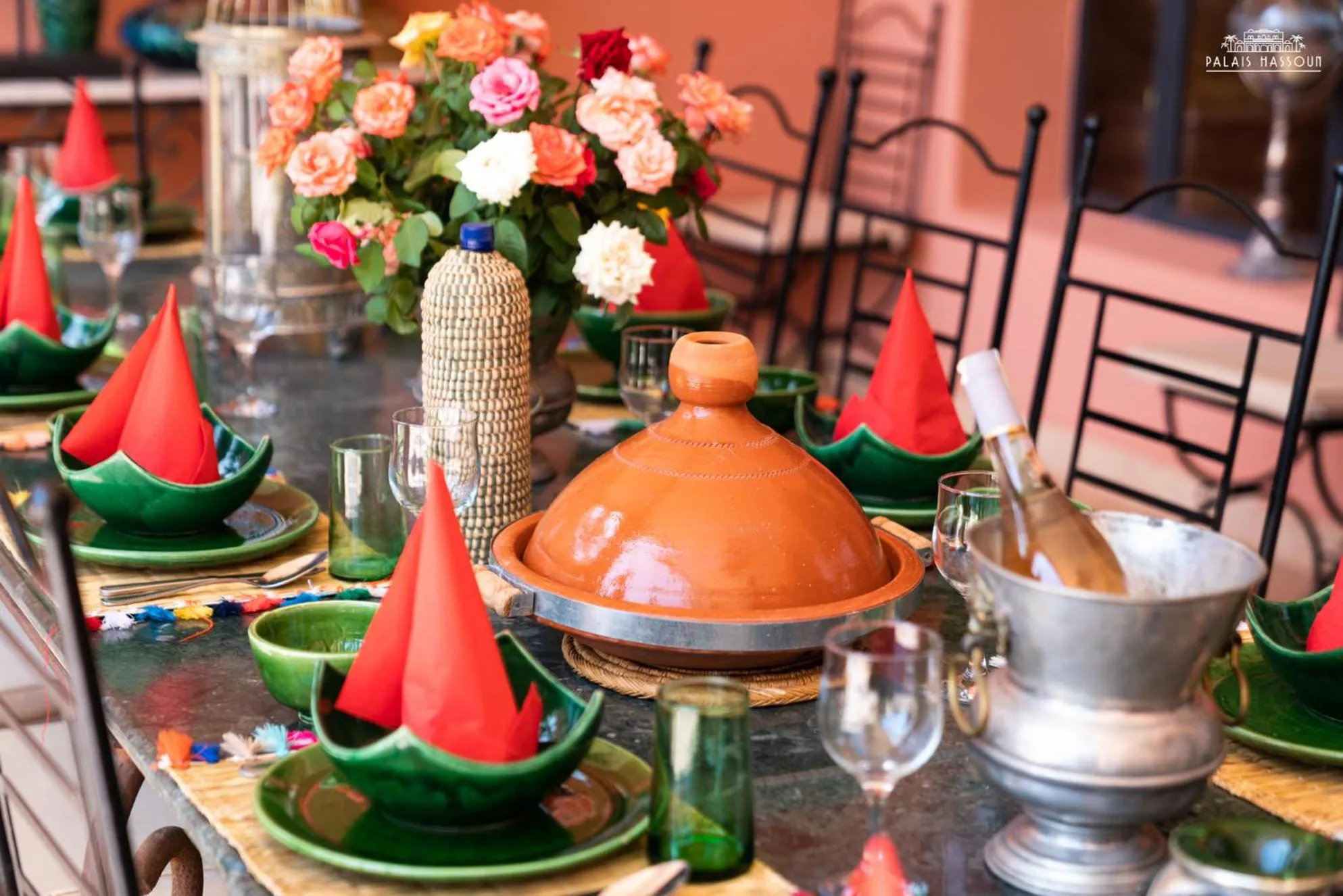 Restaurant/places to eat in Palais Hassoun Marrakech