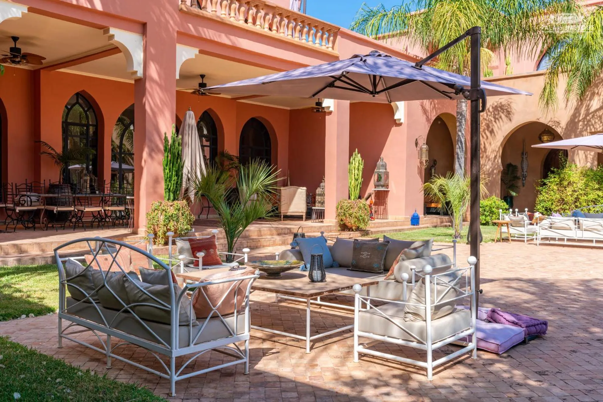 Patio in Palais Hassoun Marrakech