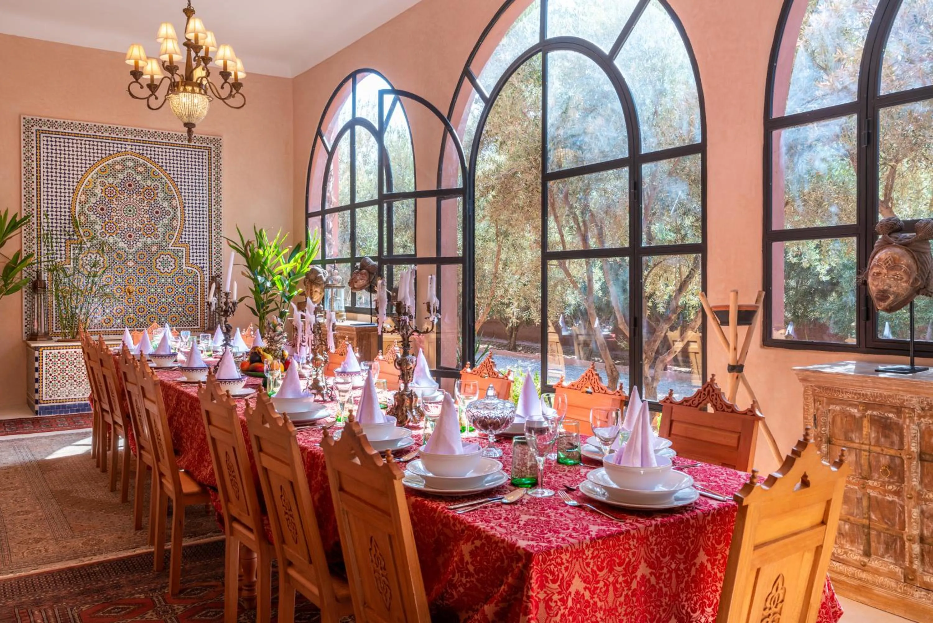 Breakfast in Palais Hassoun Marrakech