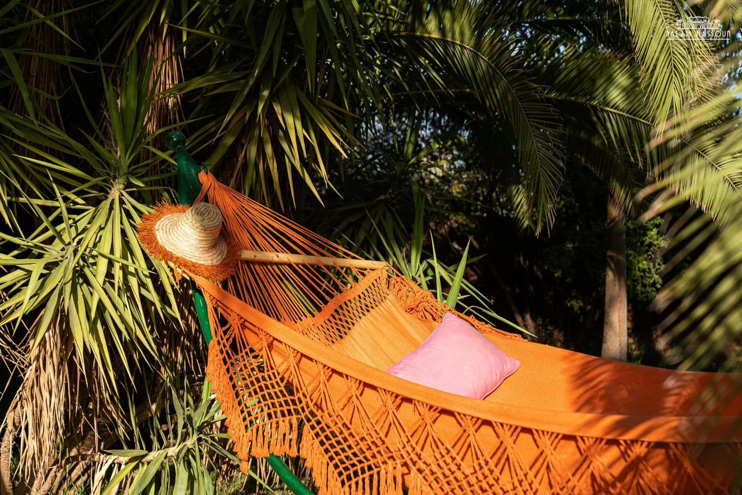 Garden view in Palais Hassoun Marrakech