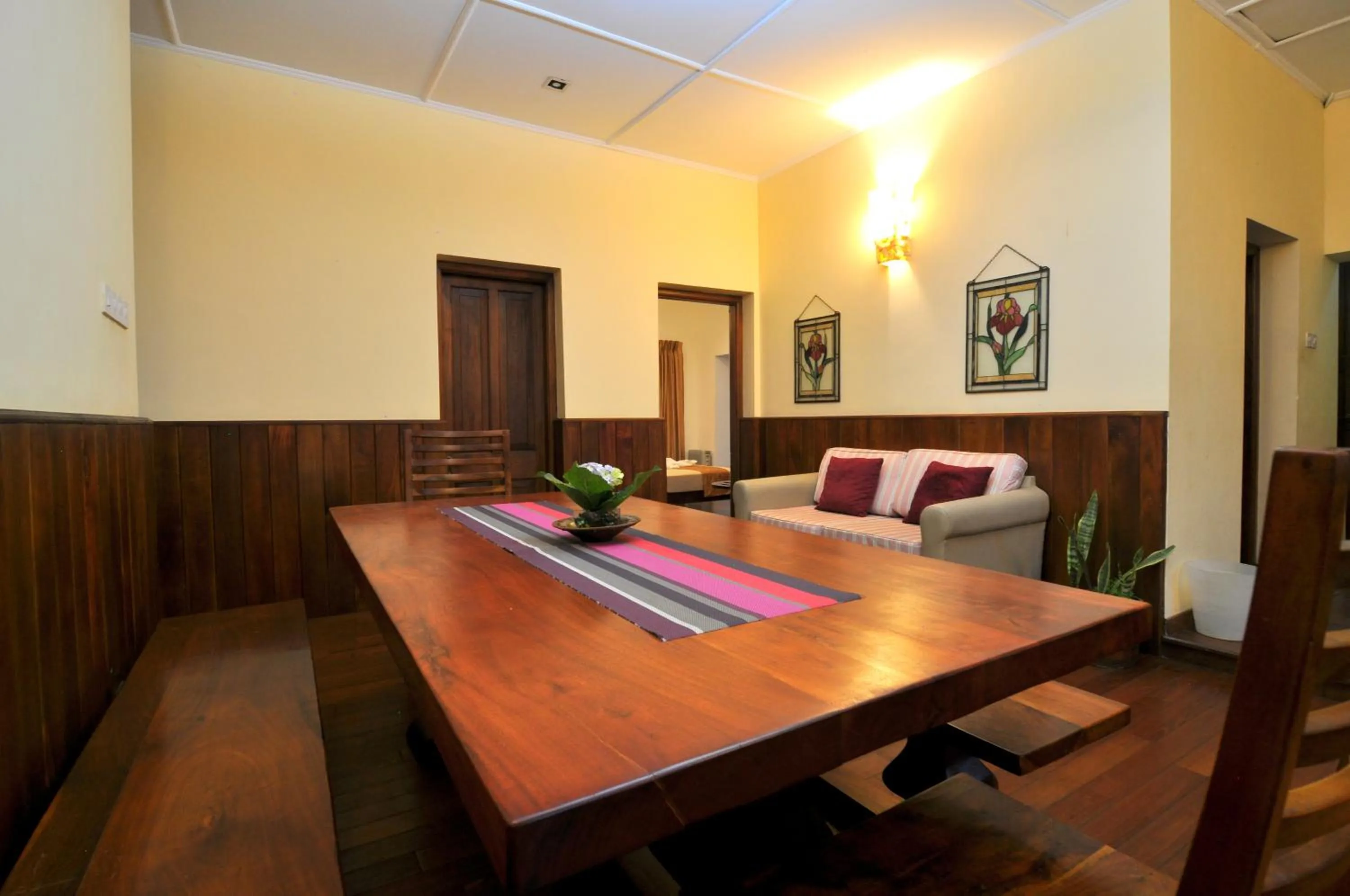 Dining area in Clouds Holiday Bungalow