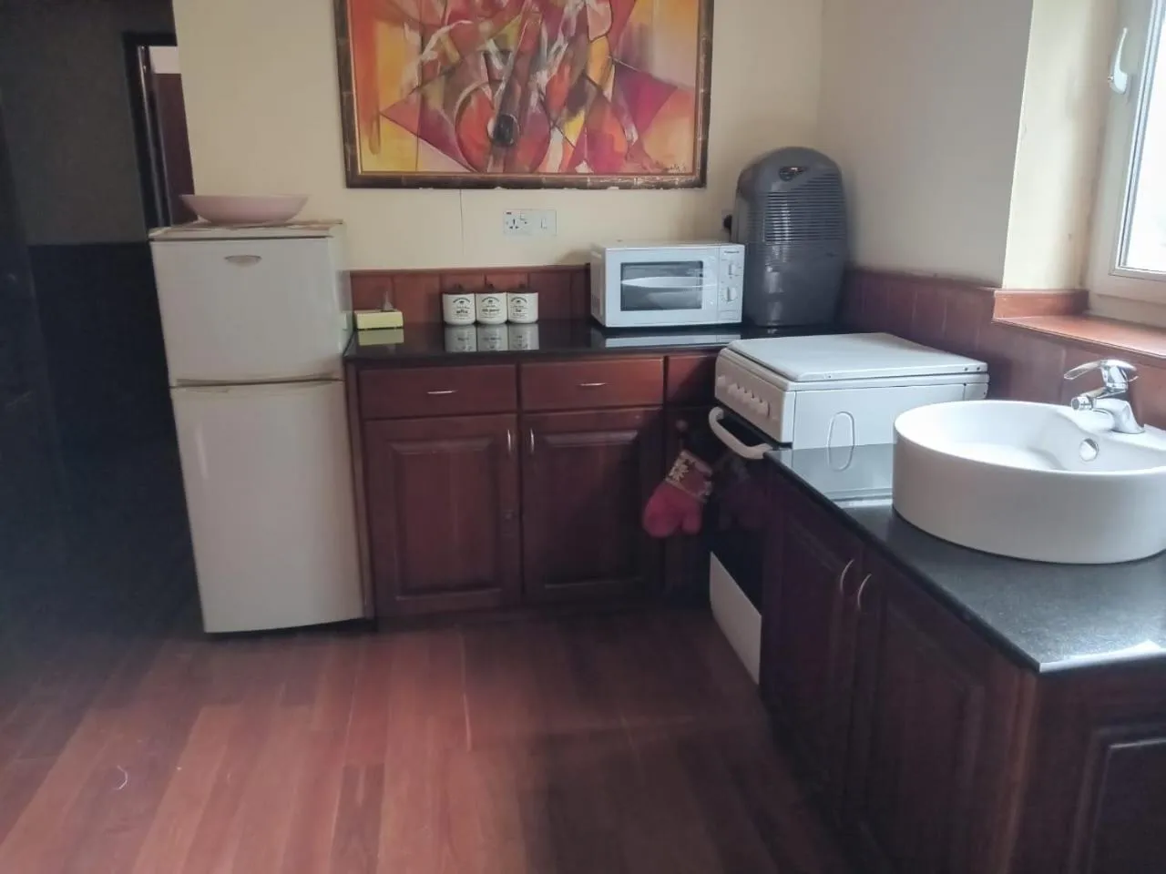 Dining area in Clouds Holiday Bungalow