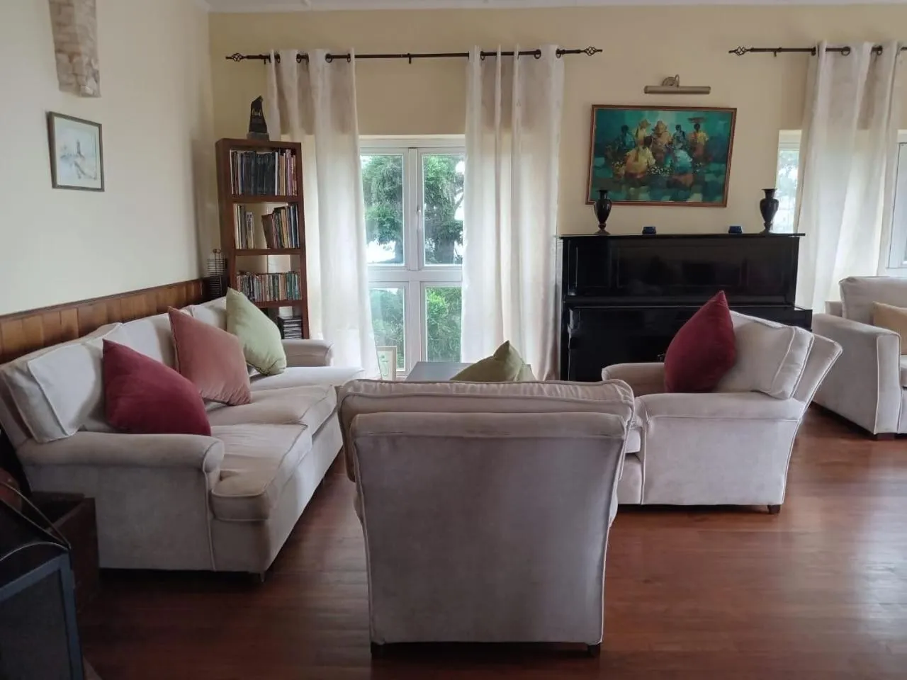 Living room in Clouds Holiday Bungalow