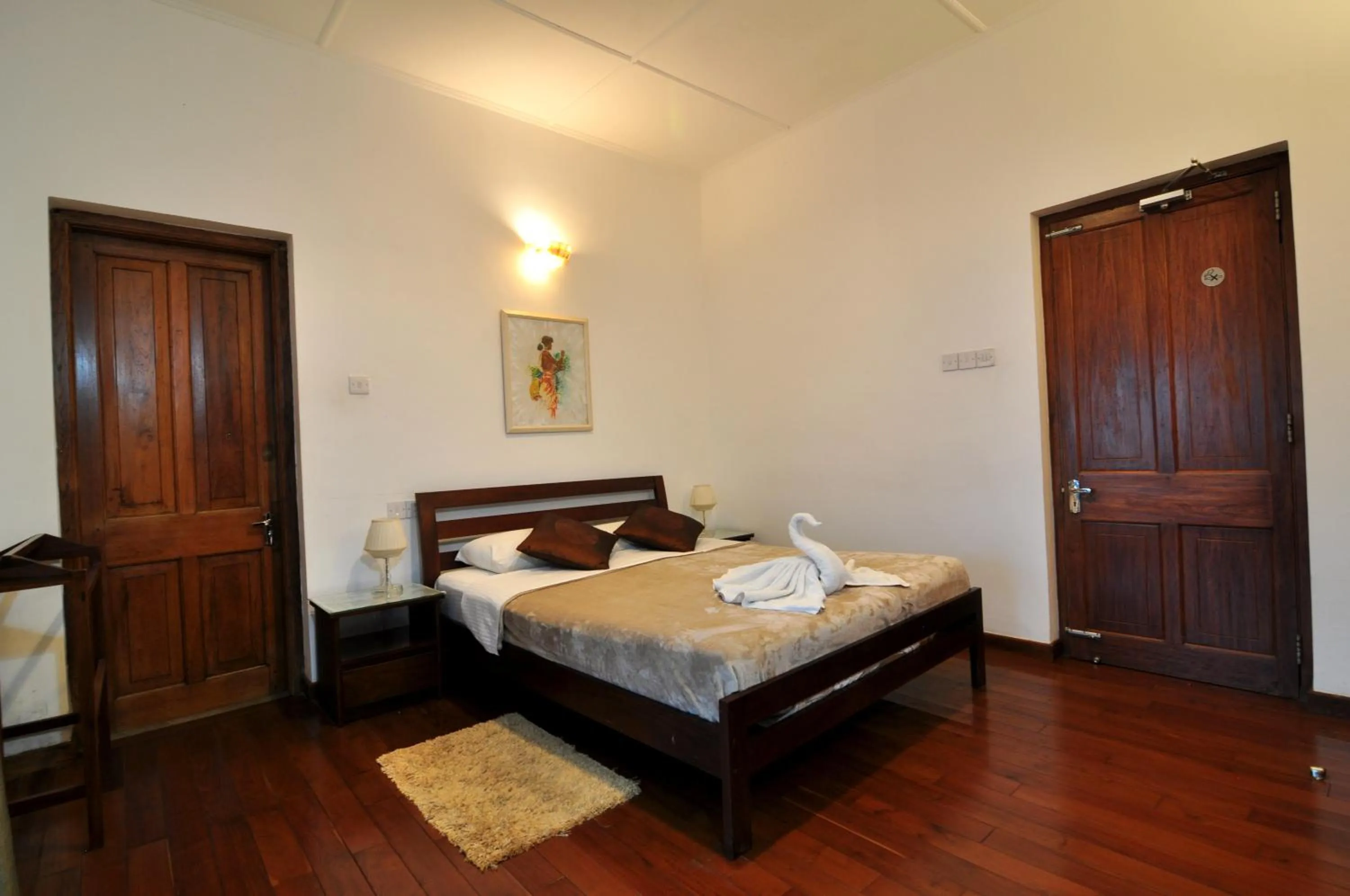 Bedroom, Bed in Clouds Holiday Bungalow