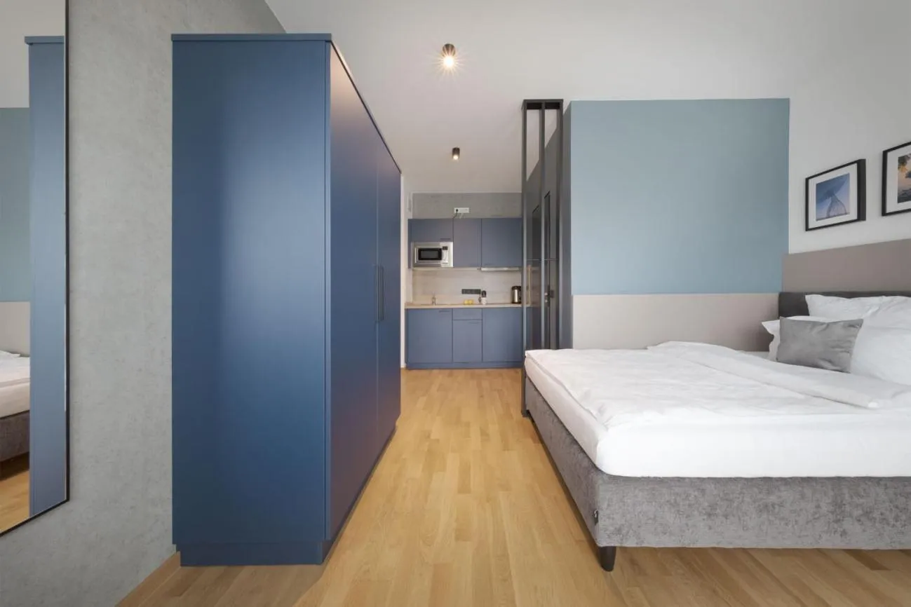 Bed in Brera Serviced Apartments Singen