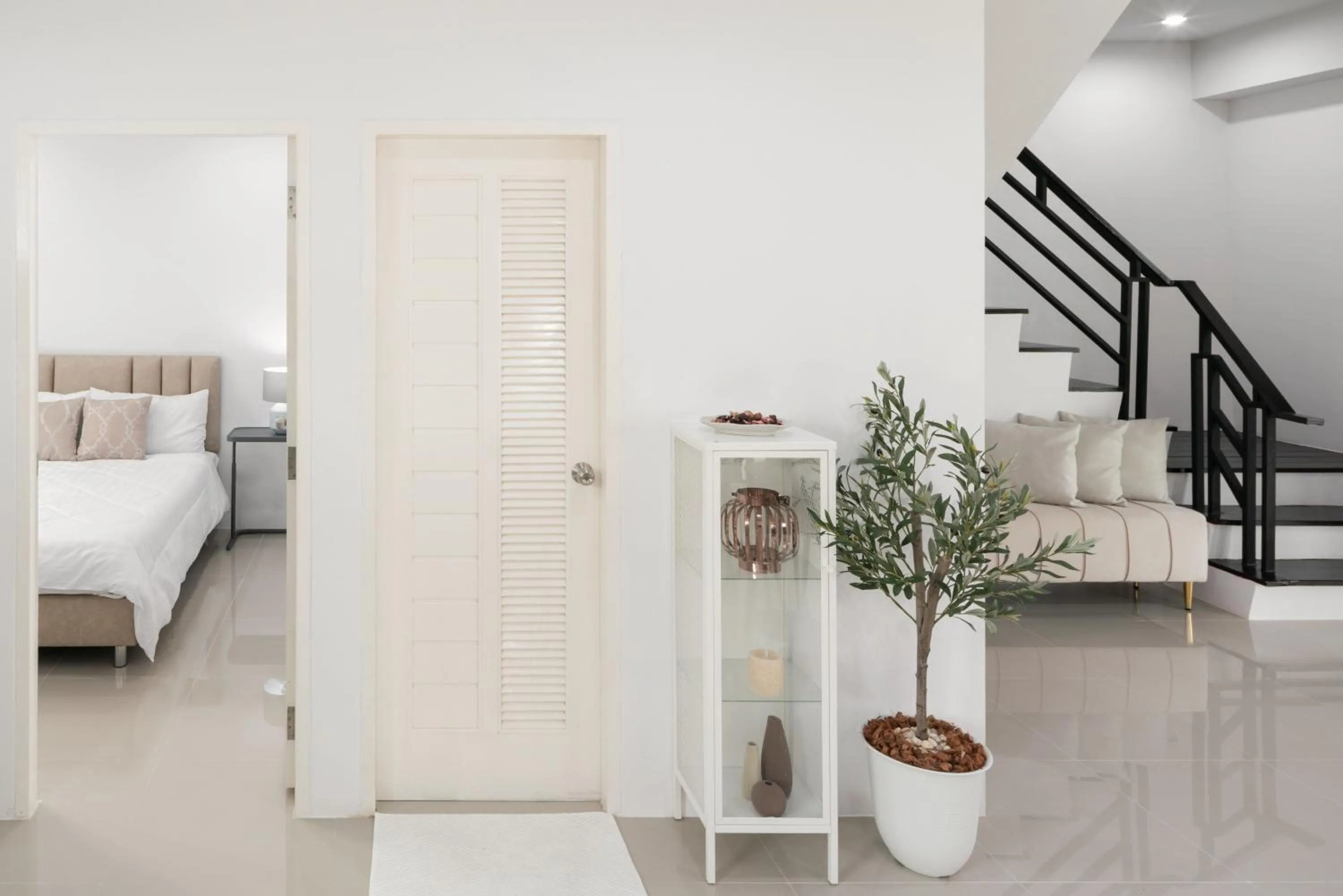 Bed in Chao Wilai Residence I Naiyang Beach I HKT Airport