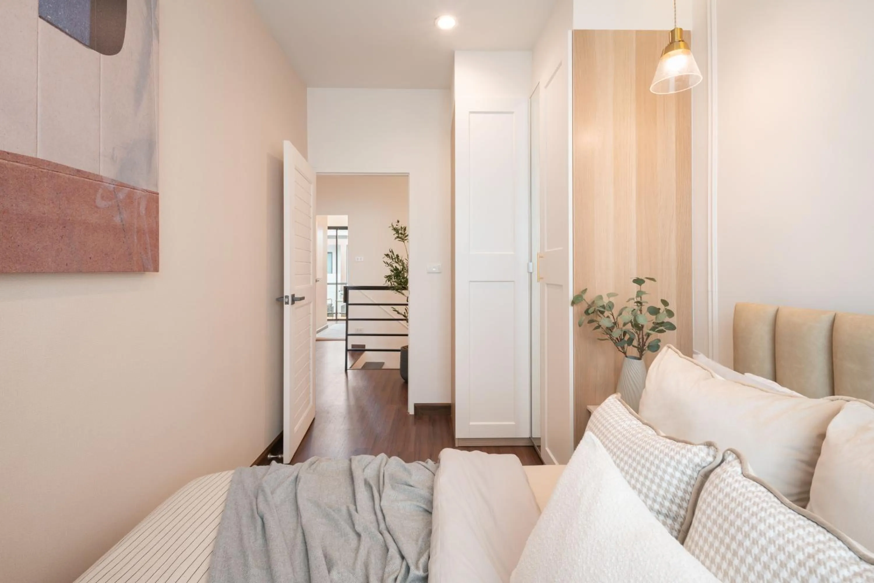 Bed in Chao Wilai Residence I Naiyang Beach I HKT Airport