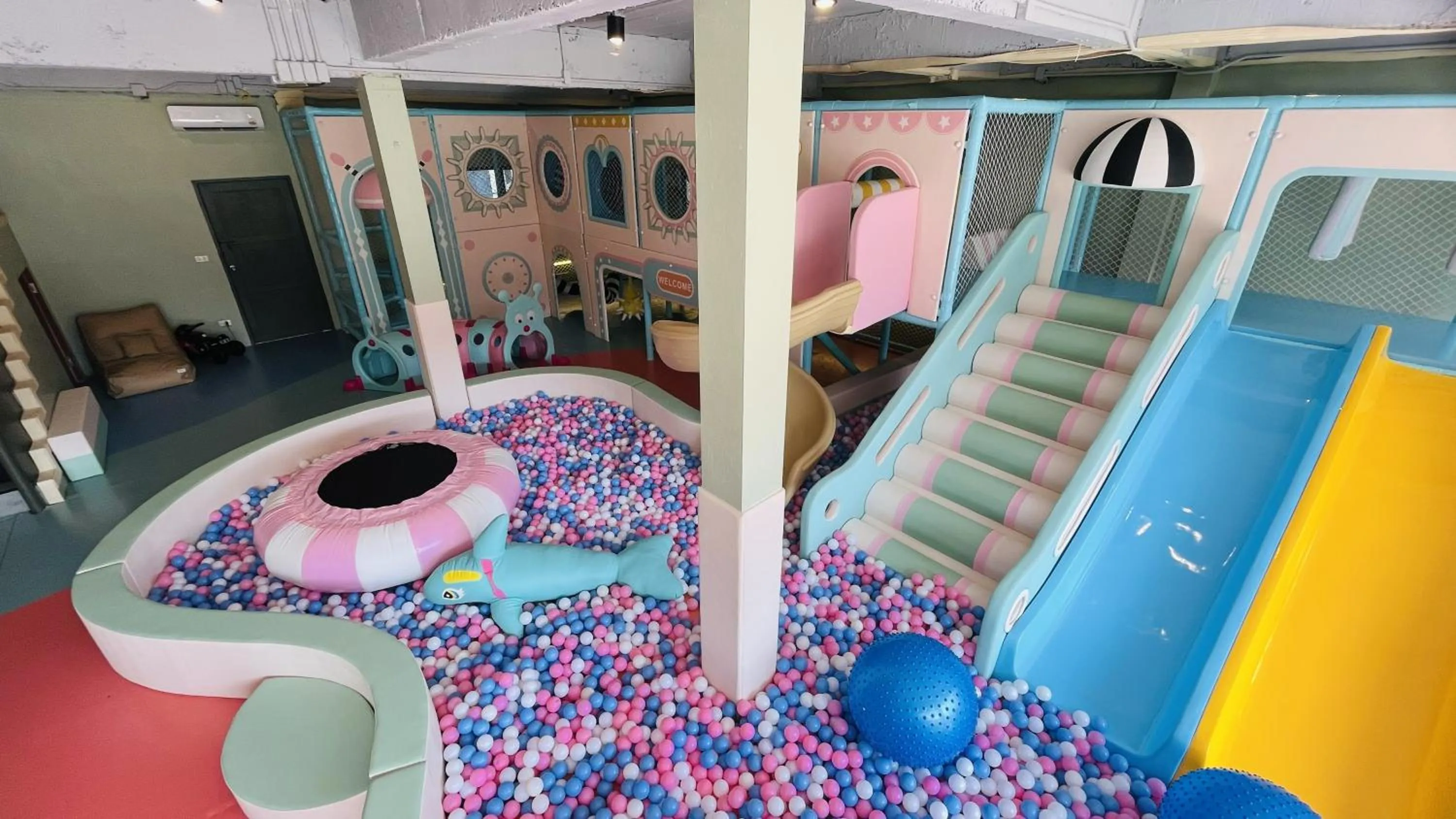 Children play ground in Chao Wilai Residence I Naiyang Beach I HKT Airport