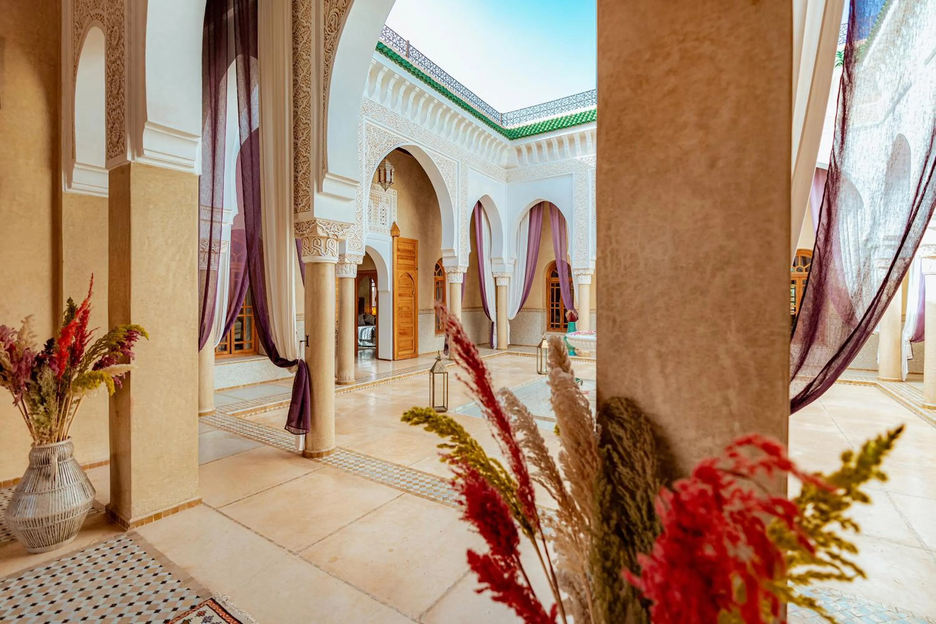 Patio in Palais Alcazar