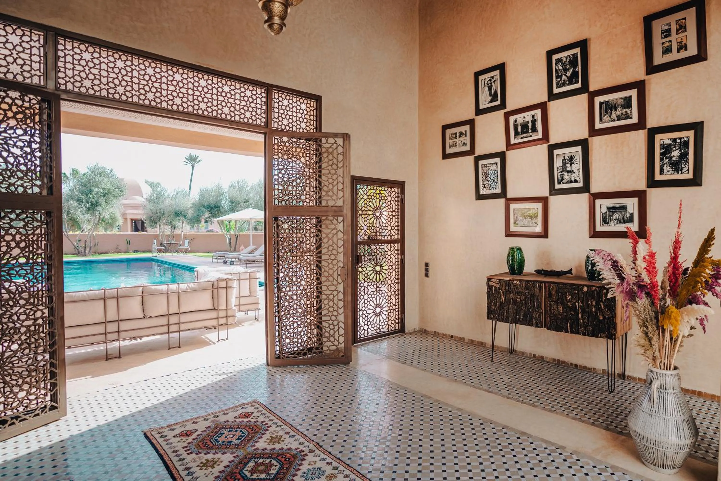 Patio in Palais Alcazar