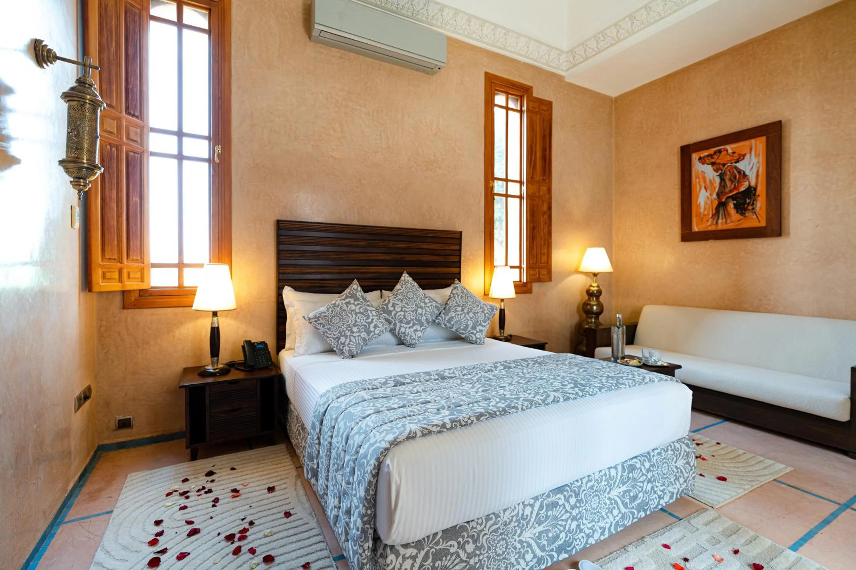 Bed in Palais Alcazar