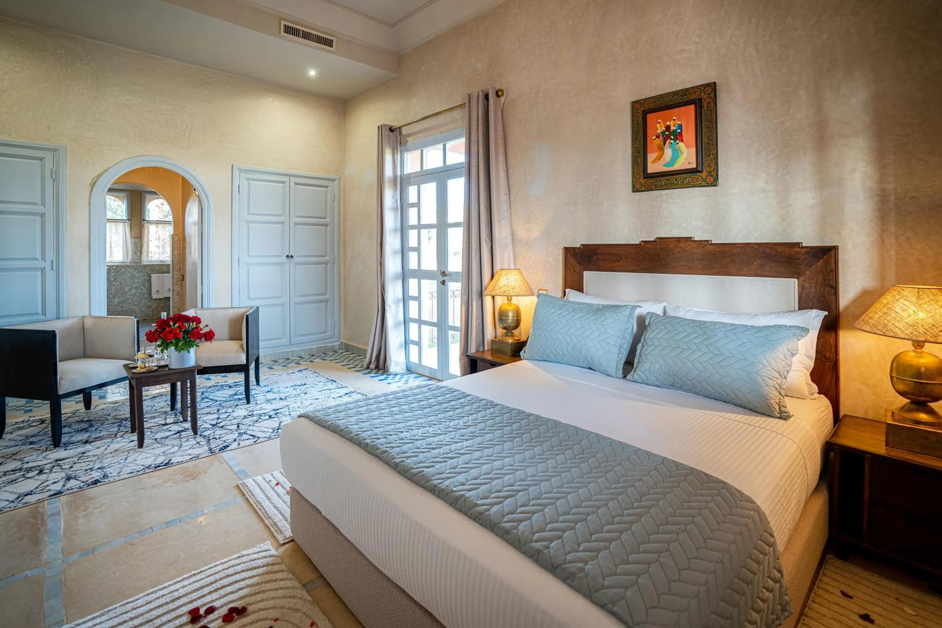 Photo of the whole room, Bed in Palais Alcazar