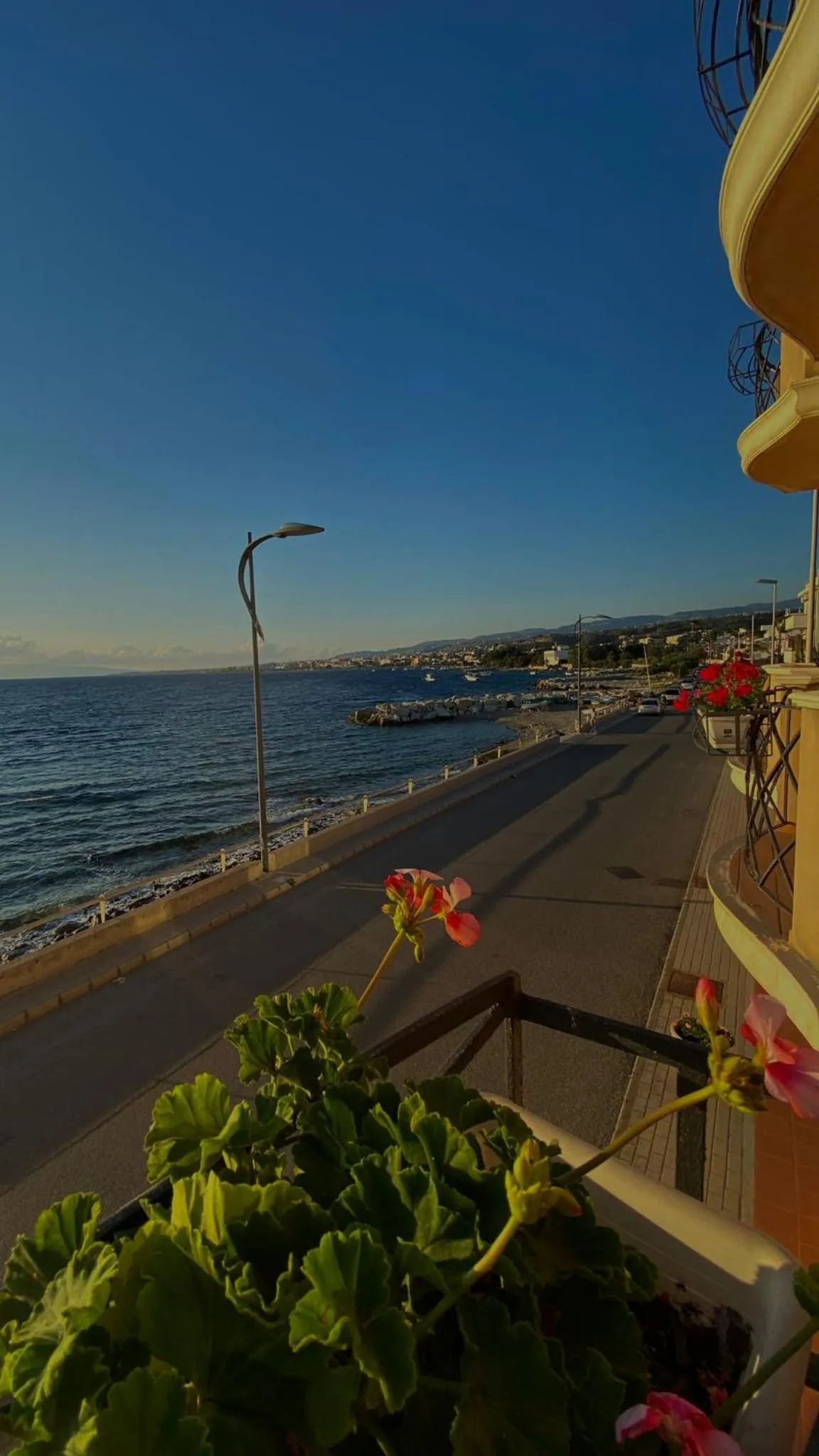 Sea view in Hotel La Lampara