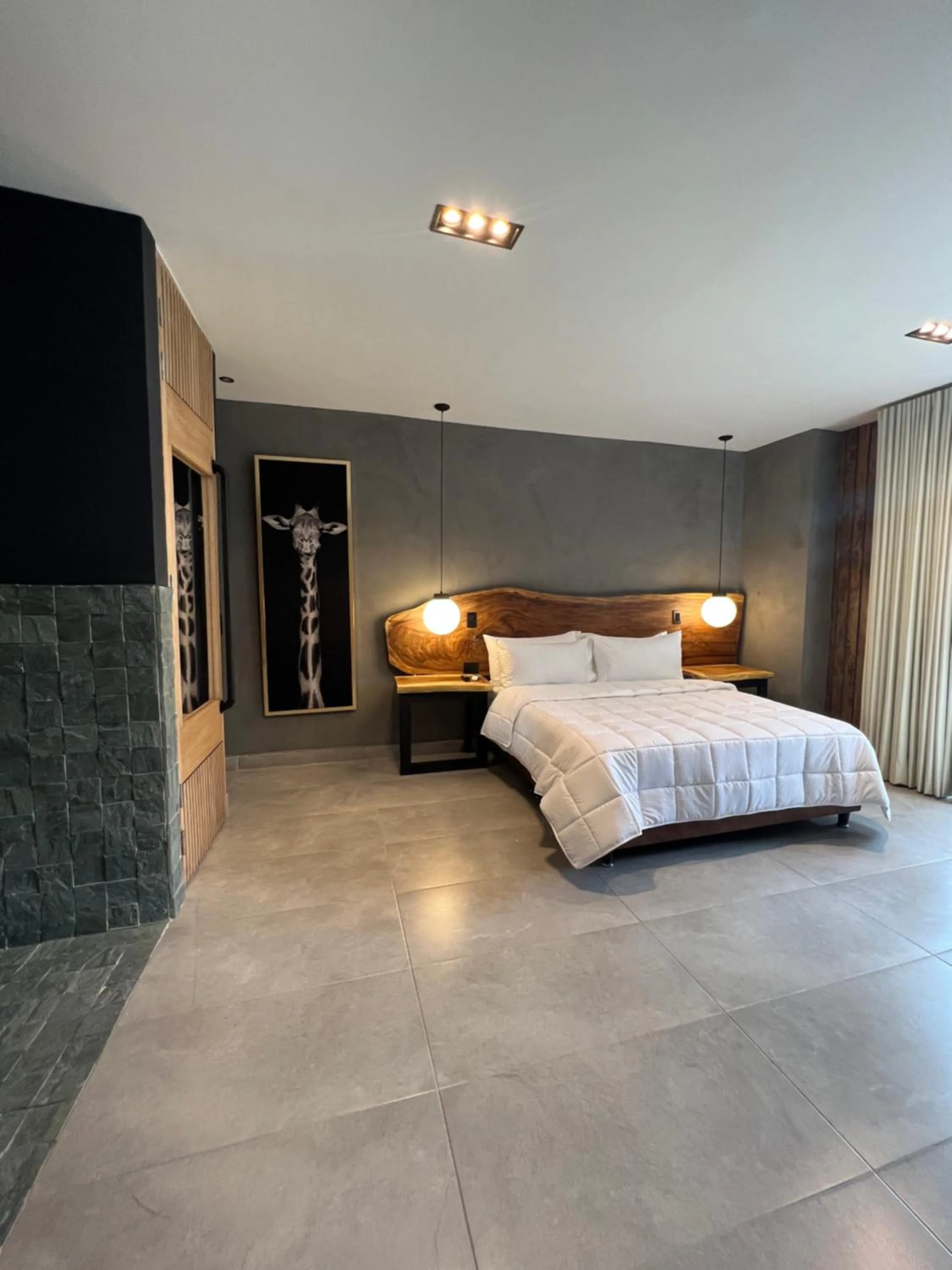 Bed in Hotel Zelva Negra