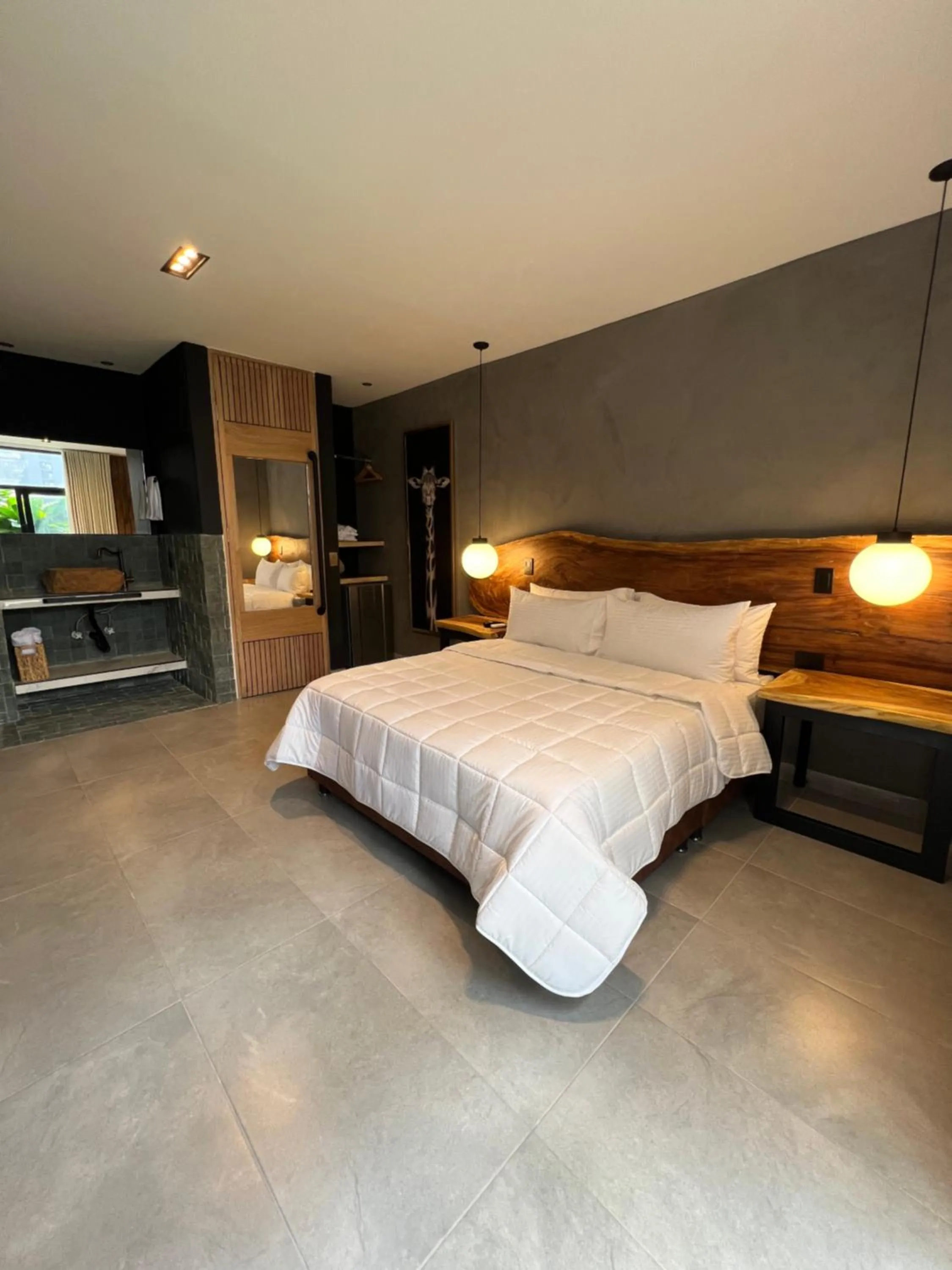 Bed in Hotel Zelva Negra