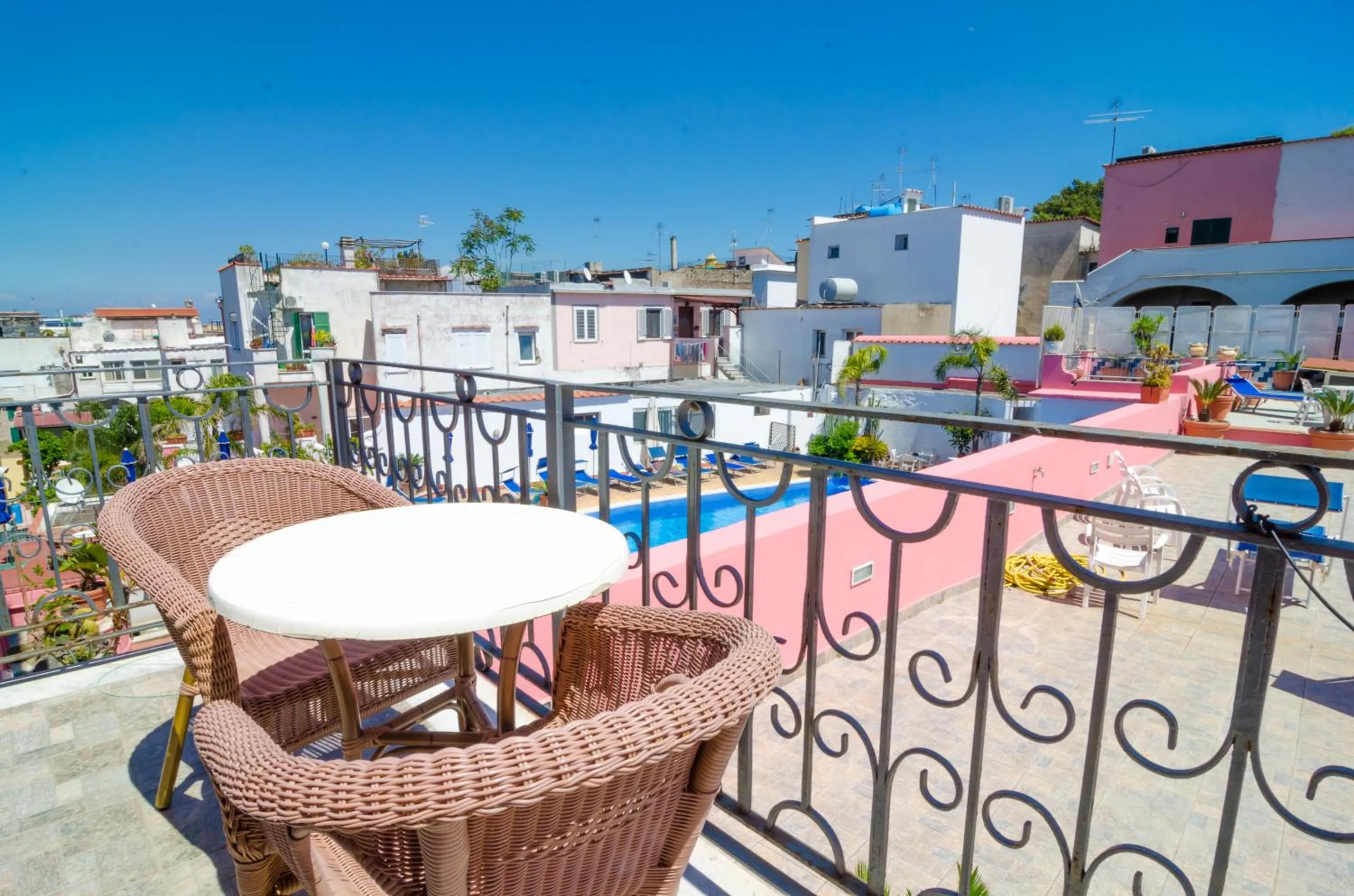 Balcony/Terrace in Hotel Flora Wellness & Beauty