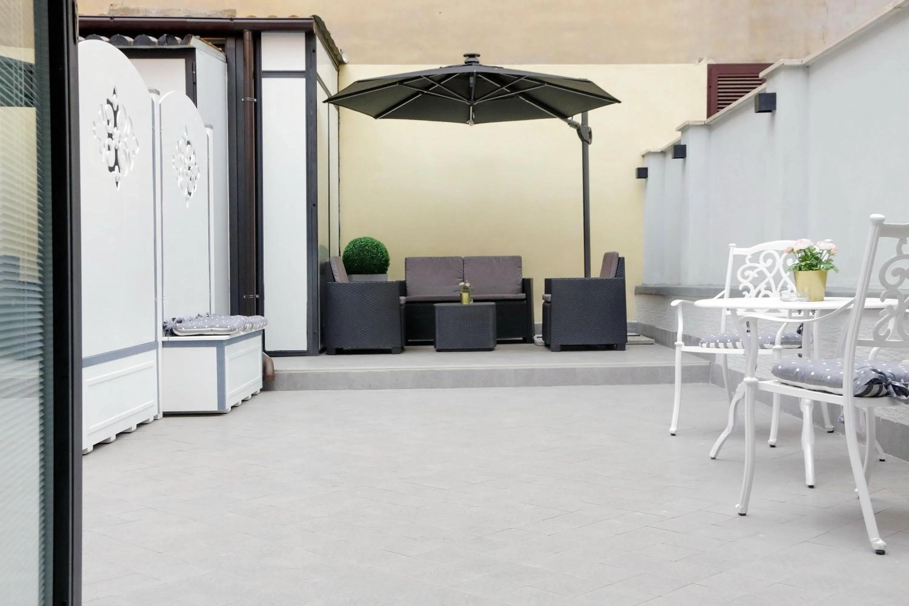 Balcony/Terrace in Roman Holiday Suites