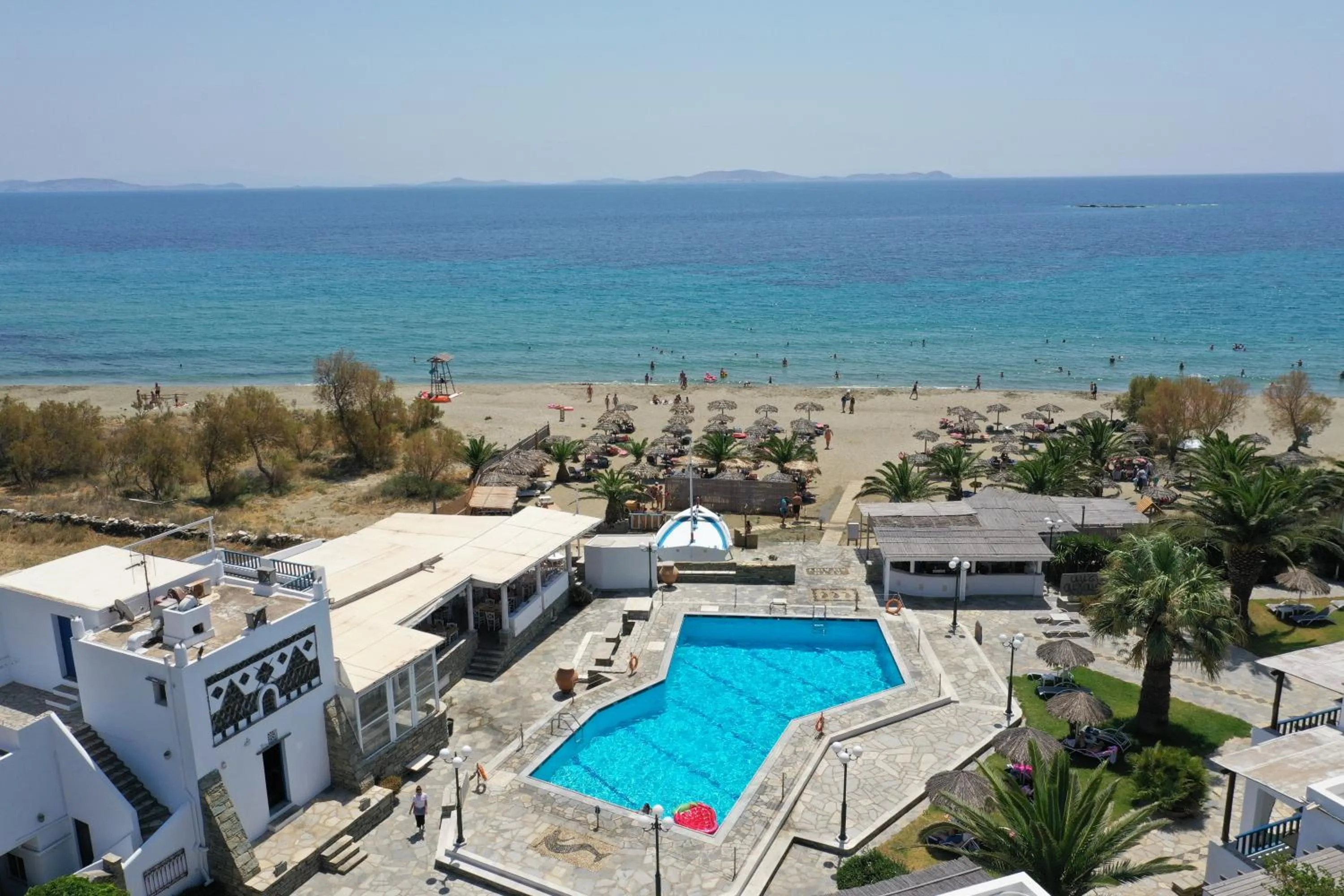 Bird's eye view in Akti Aegeou