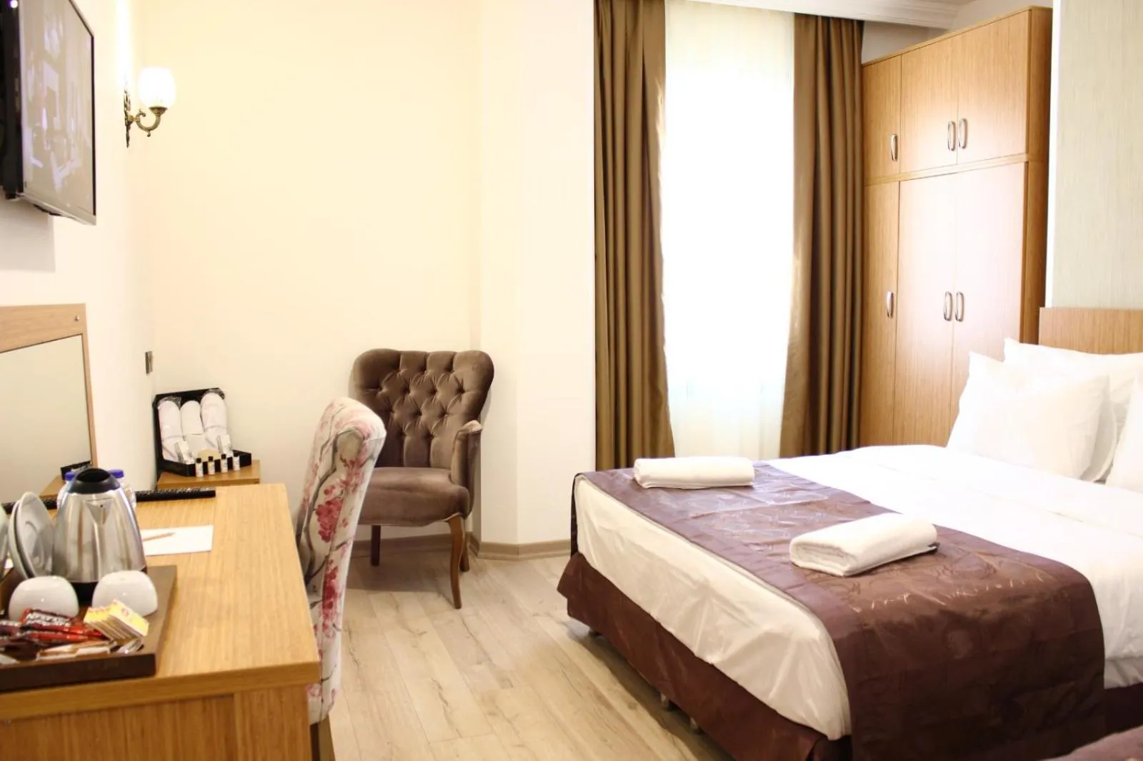 Bed in Melidium Hotel