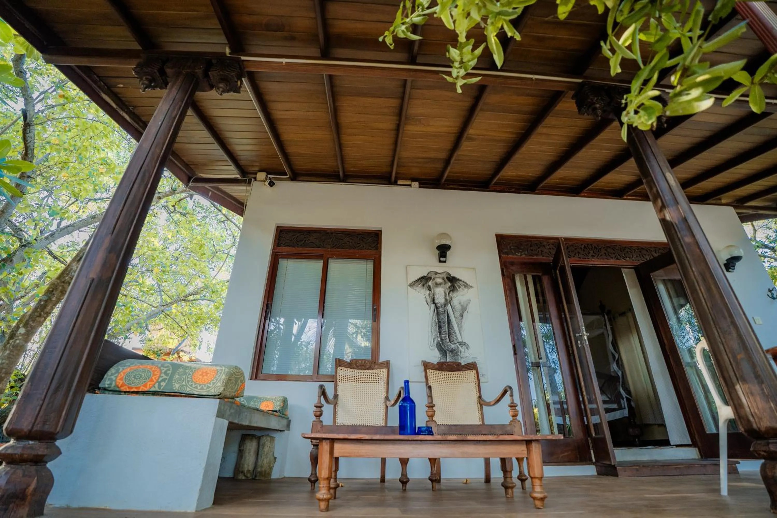 Balcony/Terrace in The Waves Beach Chalets